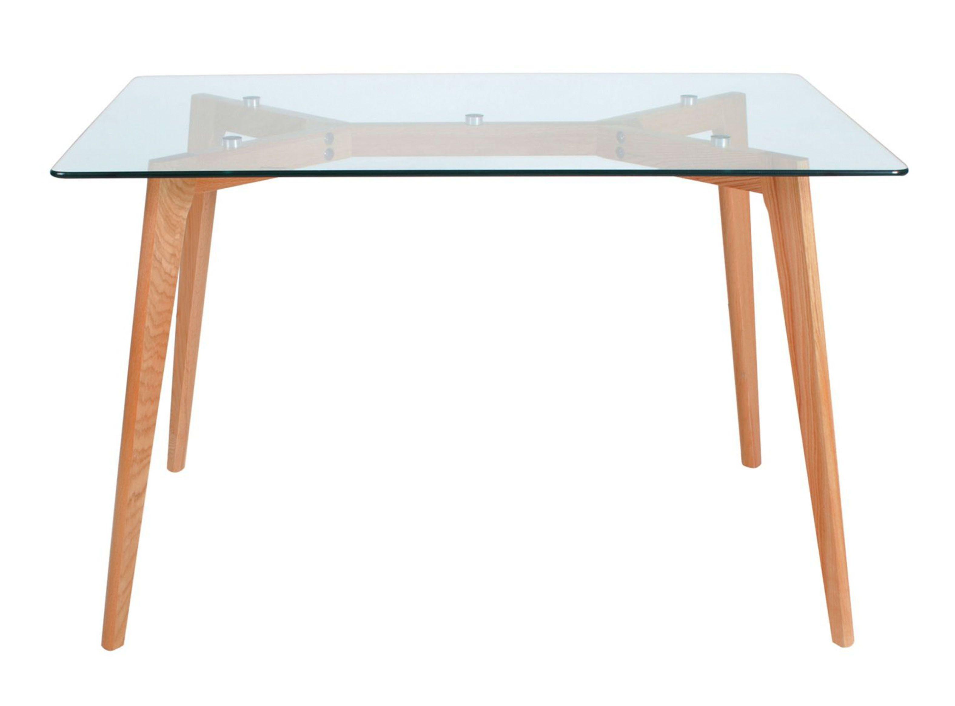 Mesa de Comedor Vidrio Arnold 120 x 80 cm-2