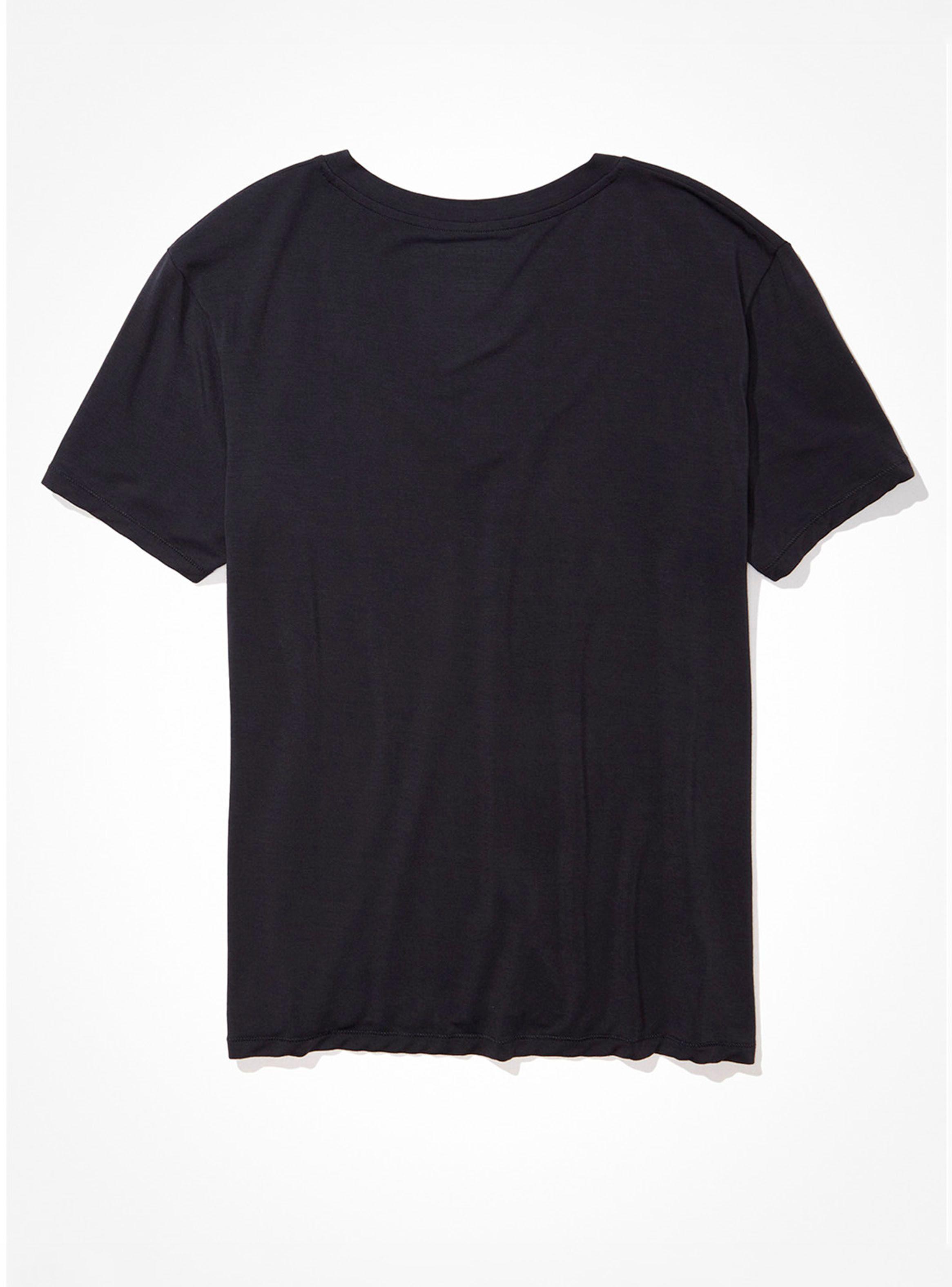 Polera Manga Corta Super Soft V Neck 7475-3