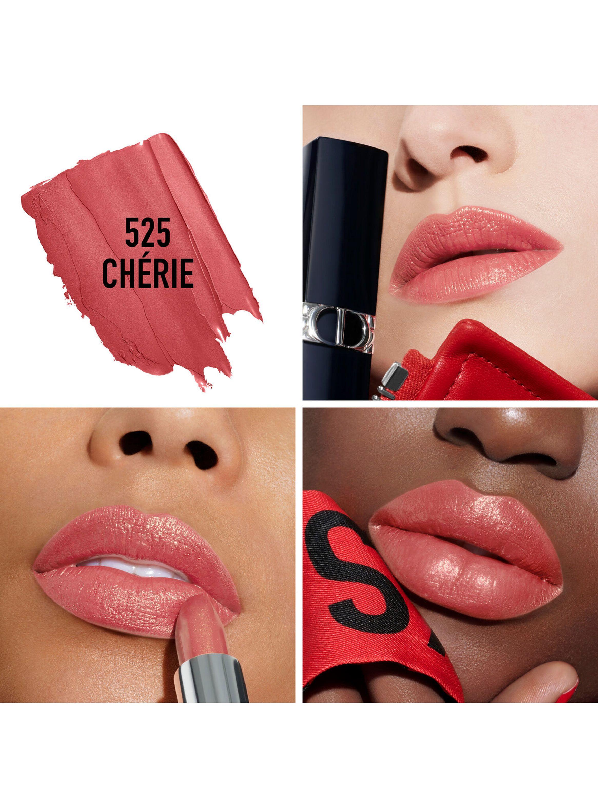 Rouge Dior Barra de Labios Recarga 525 Chérie 3.5 gr-4