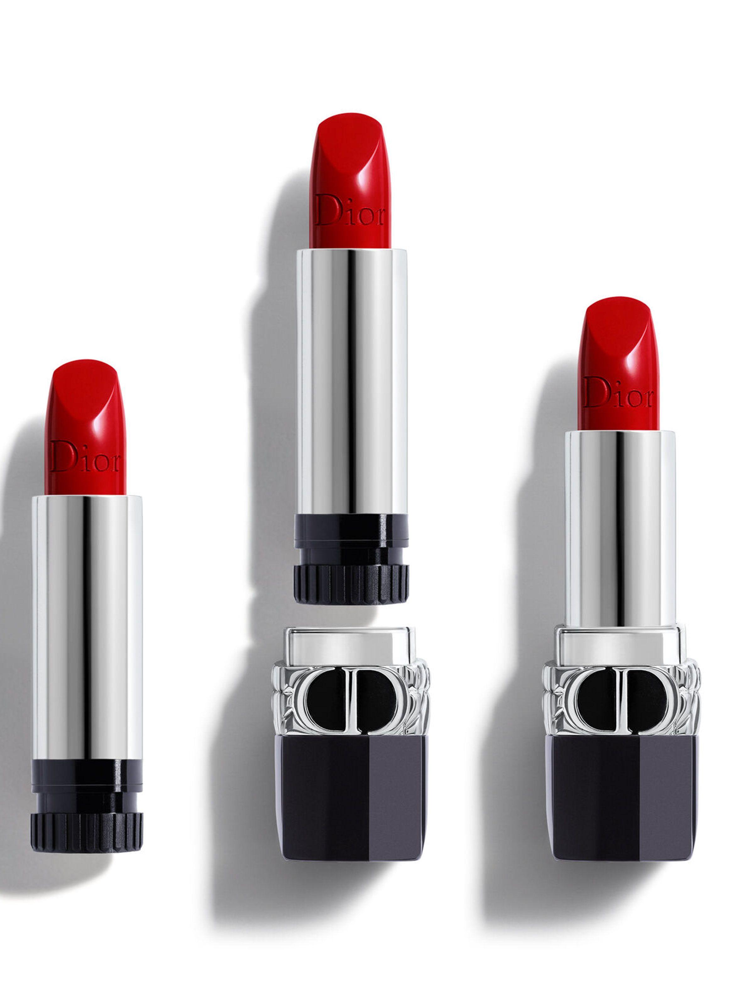 Rouge Dior Barra de Labios Recarga 999 Satin 3.5 gr-3