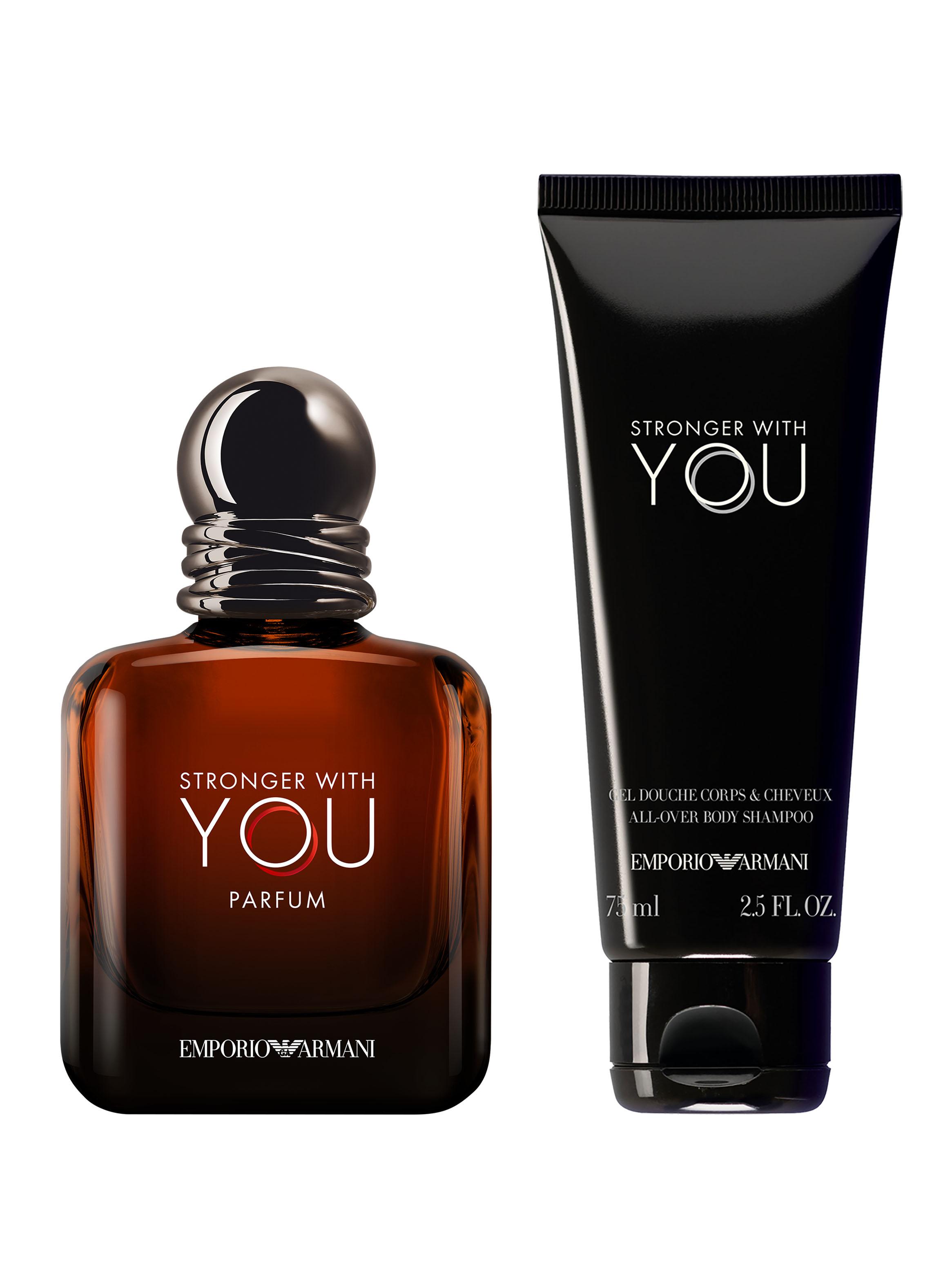 Set Perfume Stronger With You Parfum Hombre 50ml + Gel de Ducha 75ml Giorgio Armani-0