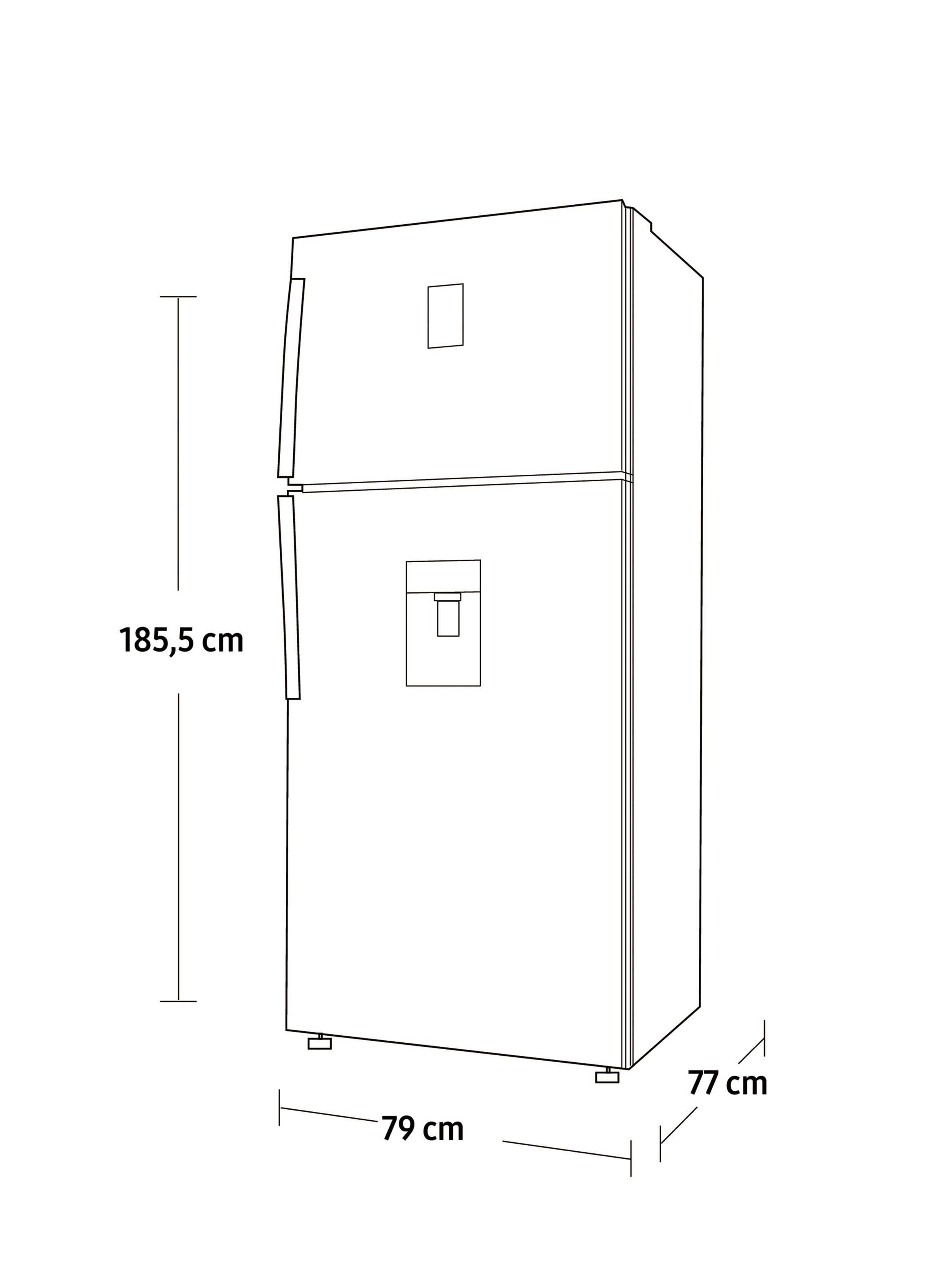 Refrigerador Top Mount No Frost 526 Litros RT53K6541BS/ZS-1