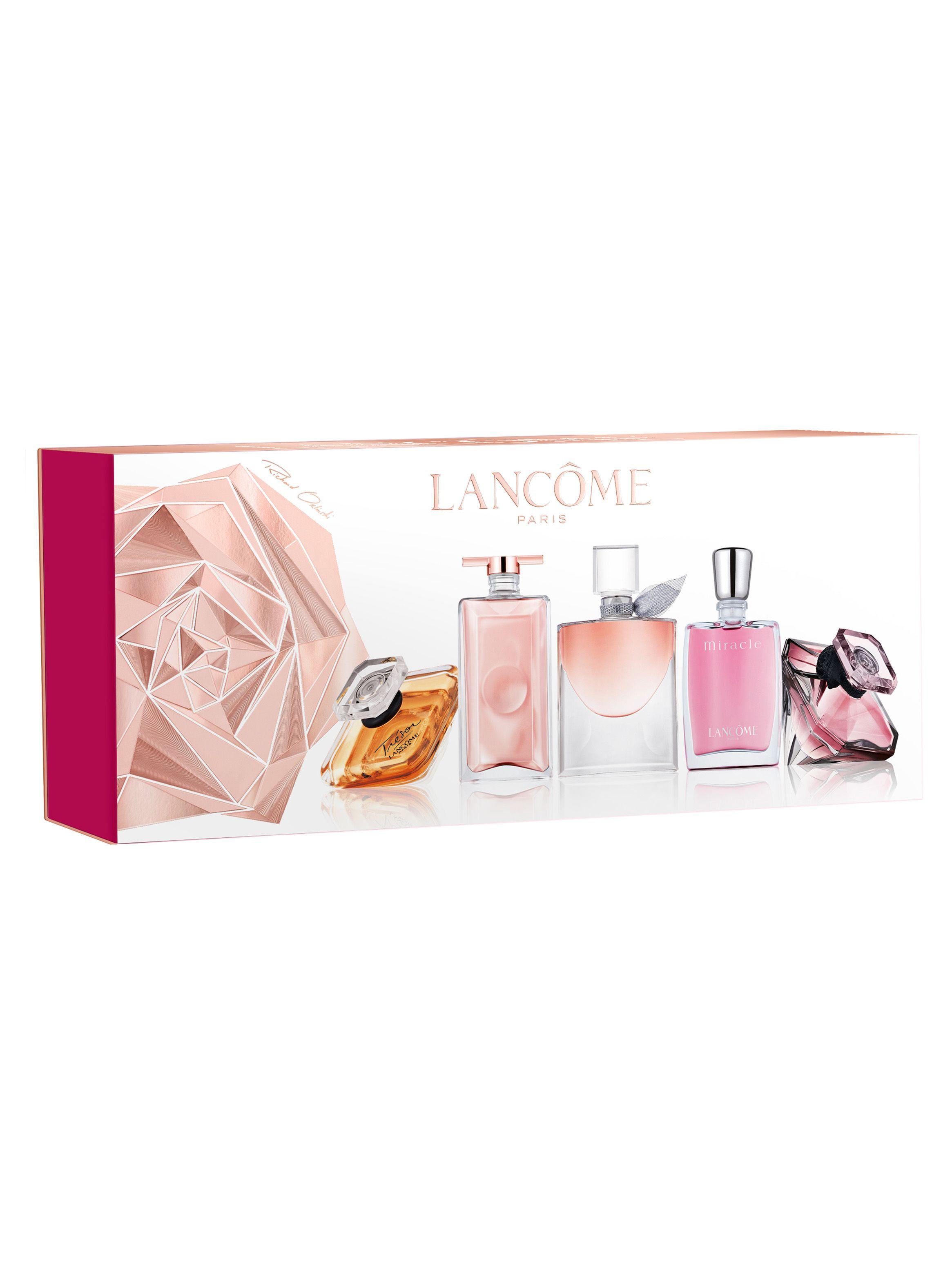 Set Trésor EDP 7.5 ml + La Nuit Tresor EDP 5 ml + La Vie Est Belle EDP 4 ml + Miracle EDP 5 ml + Idôle EDP 5 ml-1
