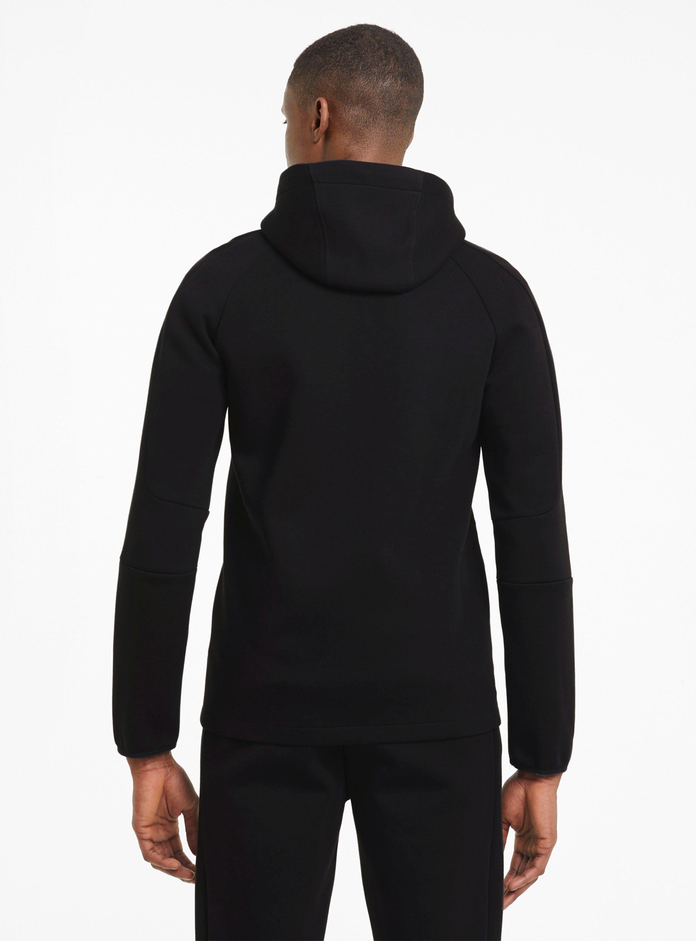 Polerón Evostripe Core FZ Hoodie Negro Hombre-4