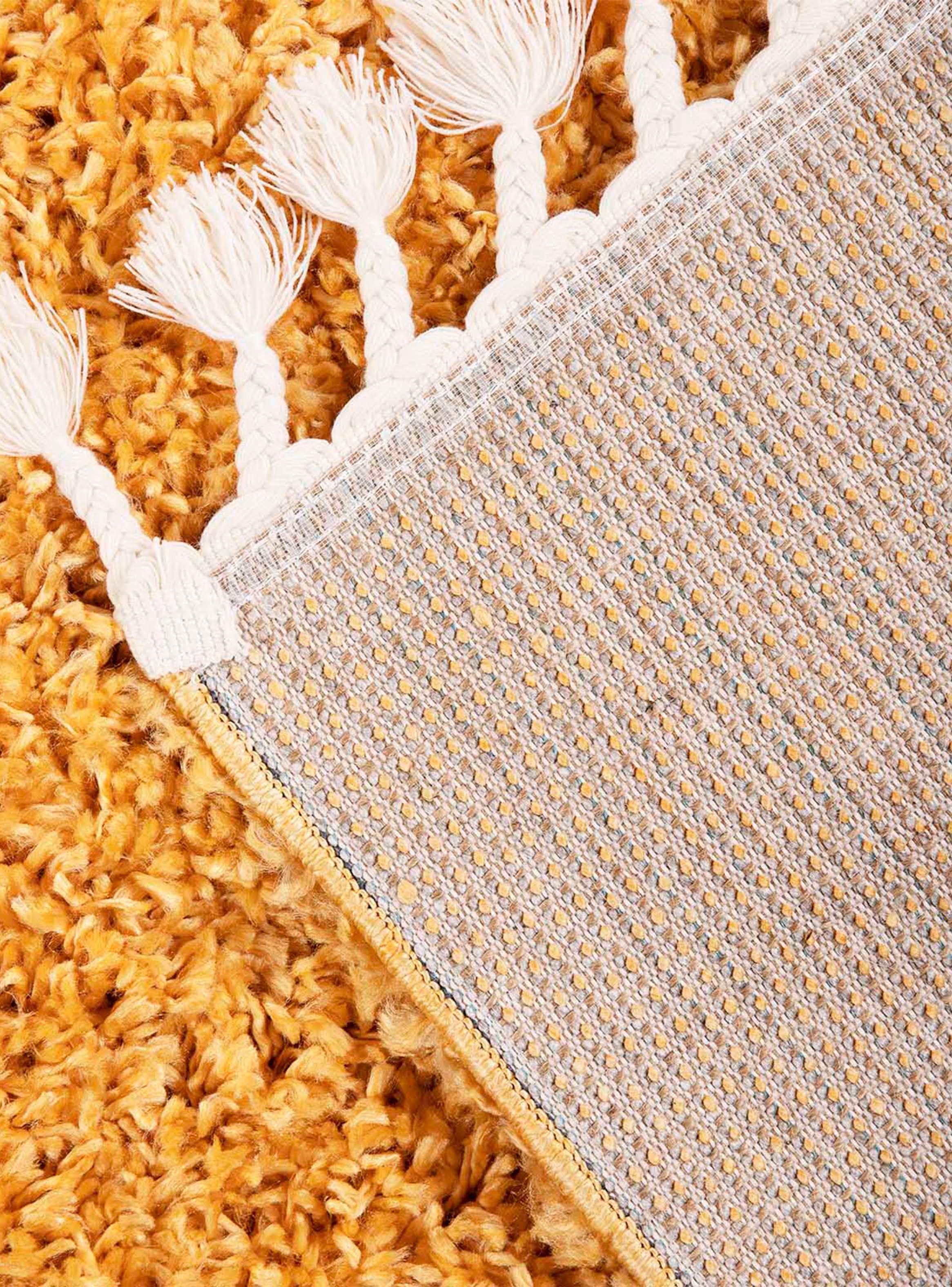 Alfombra 120 x 170 cm Barcelona Amarillo-2