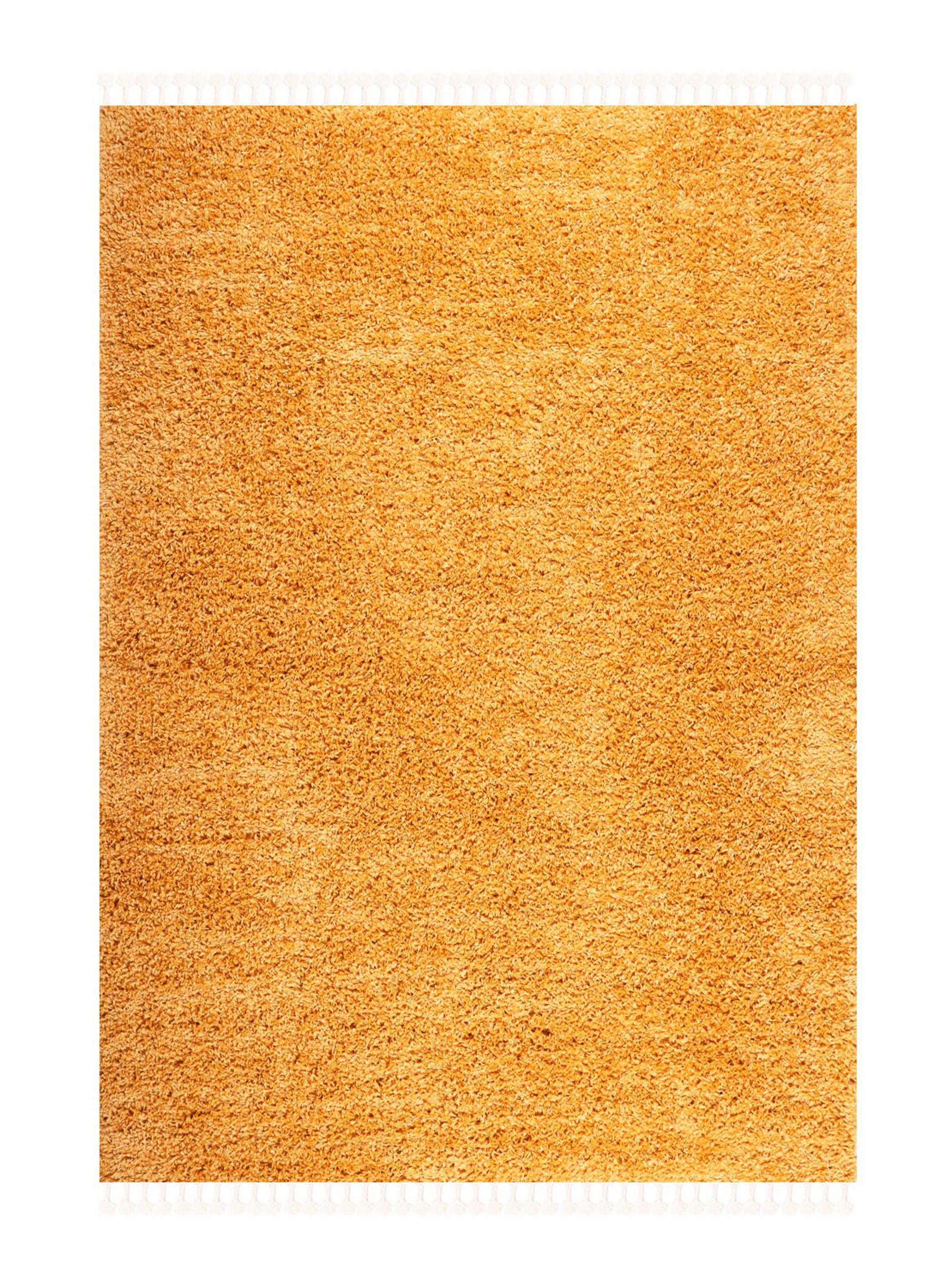 Alfombra 120 x 170 cm Barcelona Amarillo-0