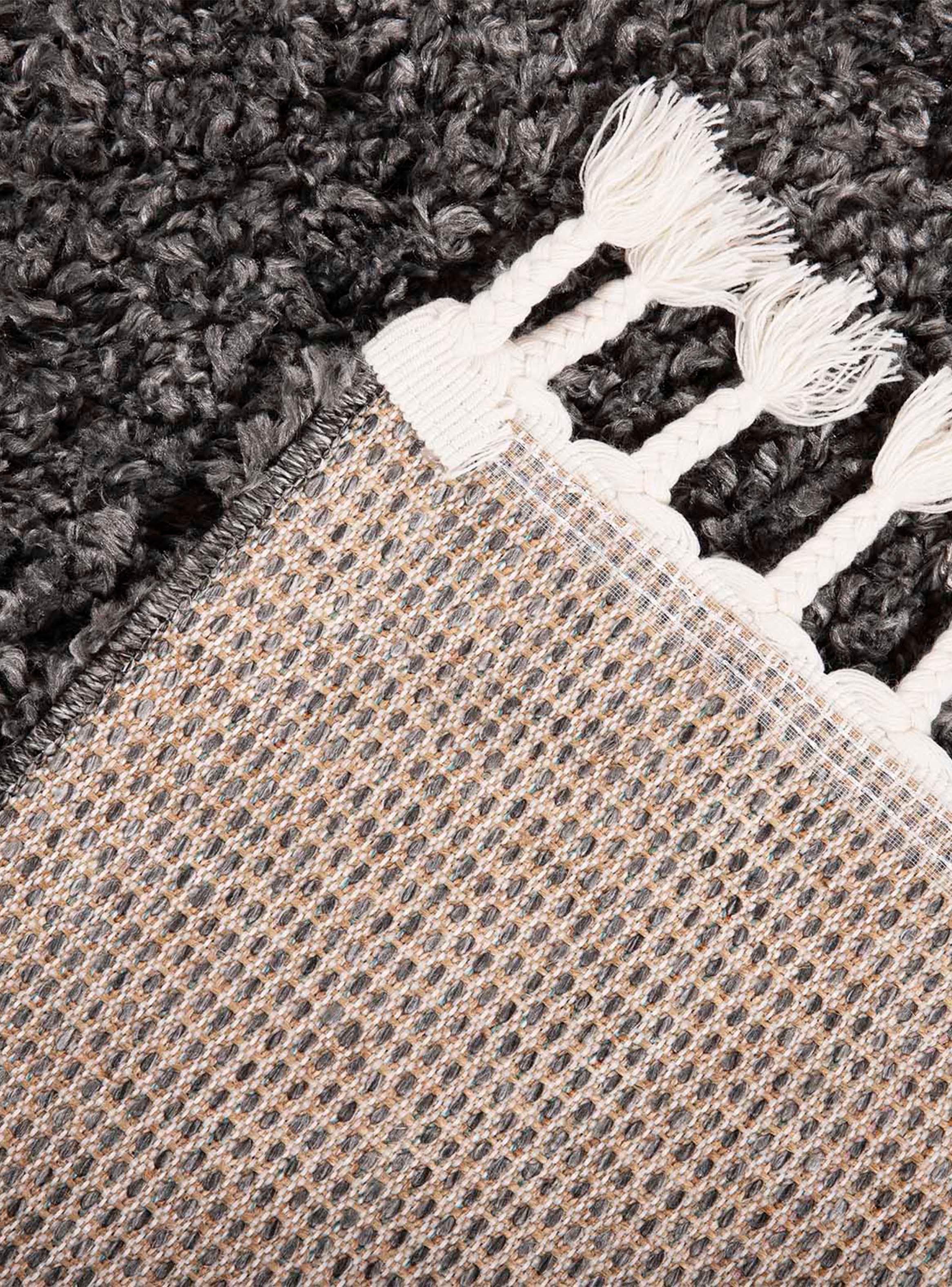 Alfombra 120 x 170 cm Barcelona Gris-2