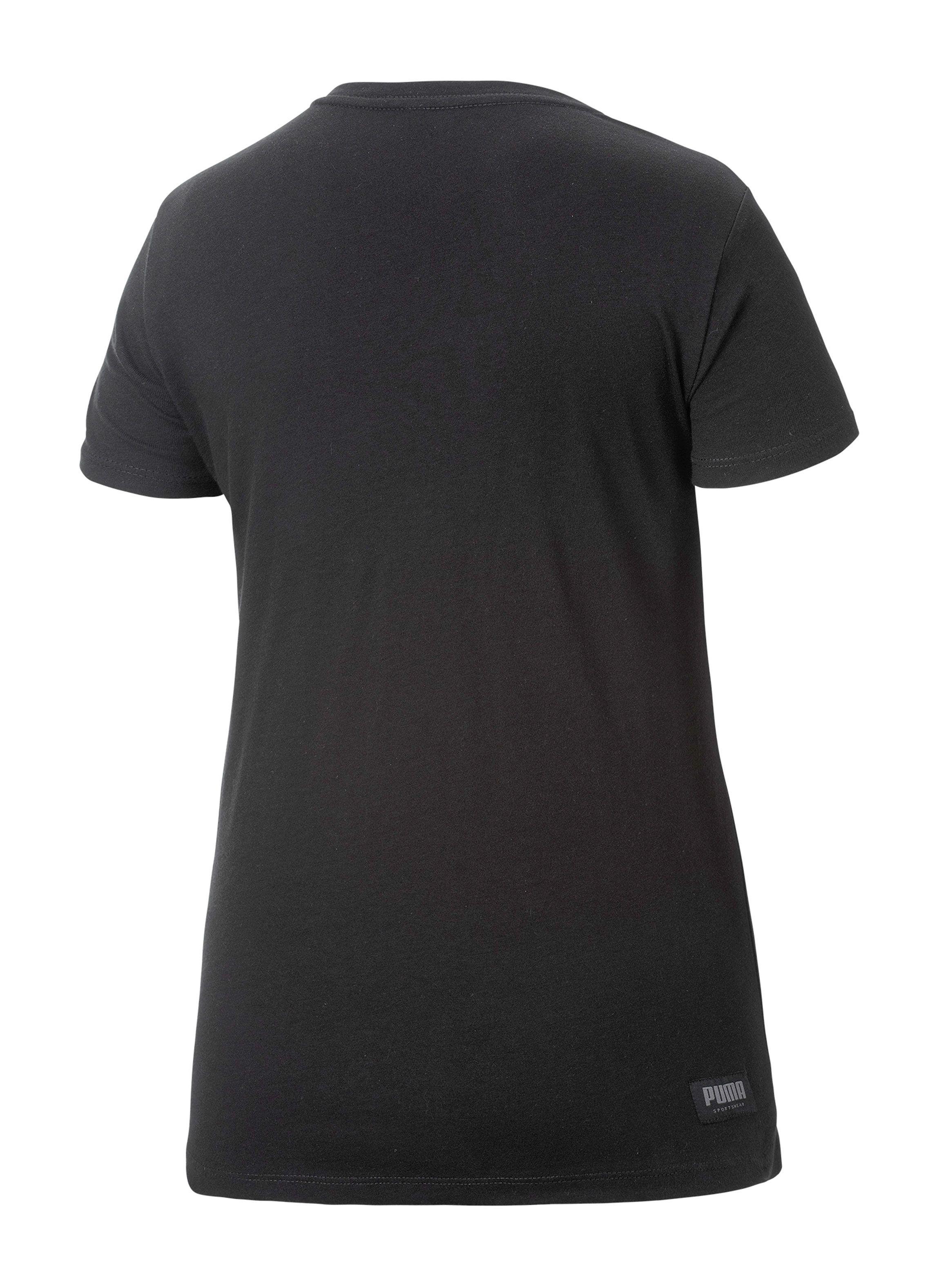 Polera Iridescent Graphic Tee Negro Mujer-1