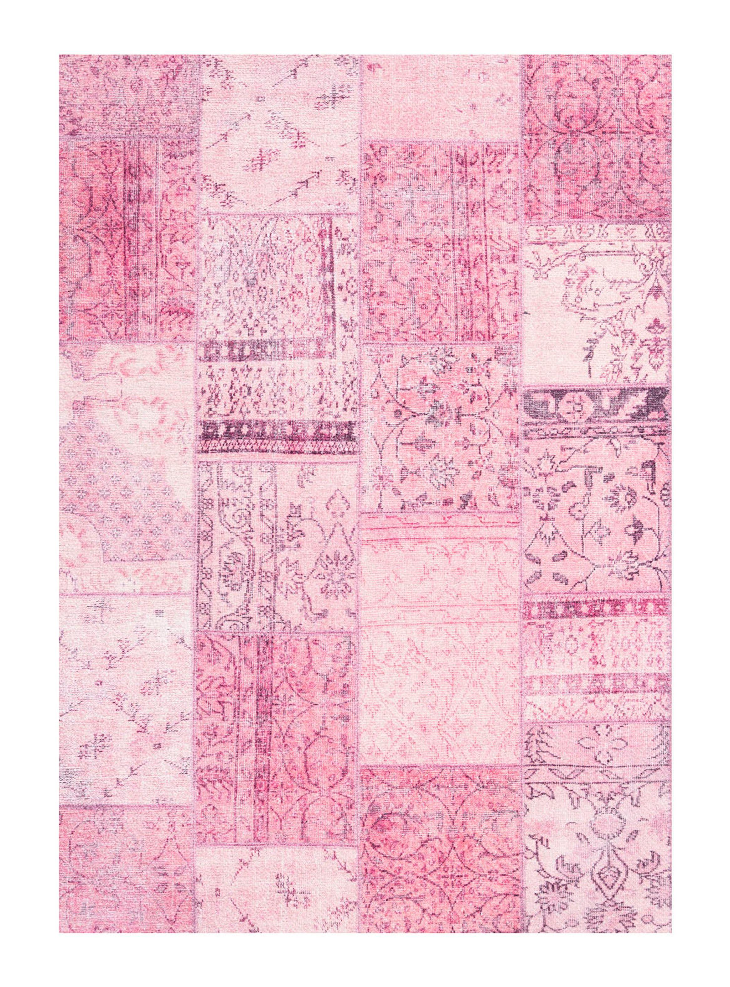 Bajada de Cama Vintage 80 x 120 cm G08-8Hd Rosa-0