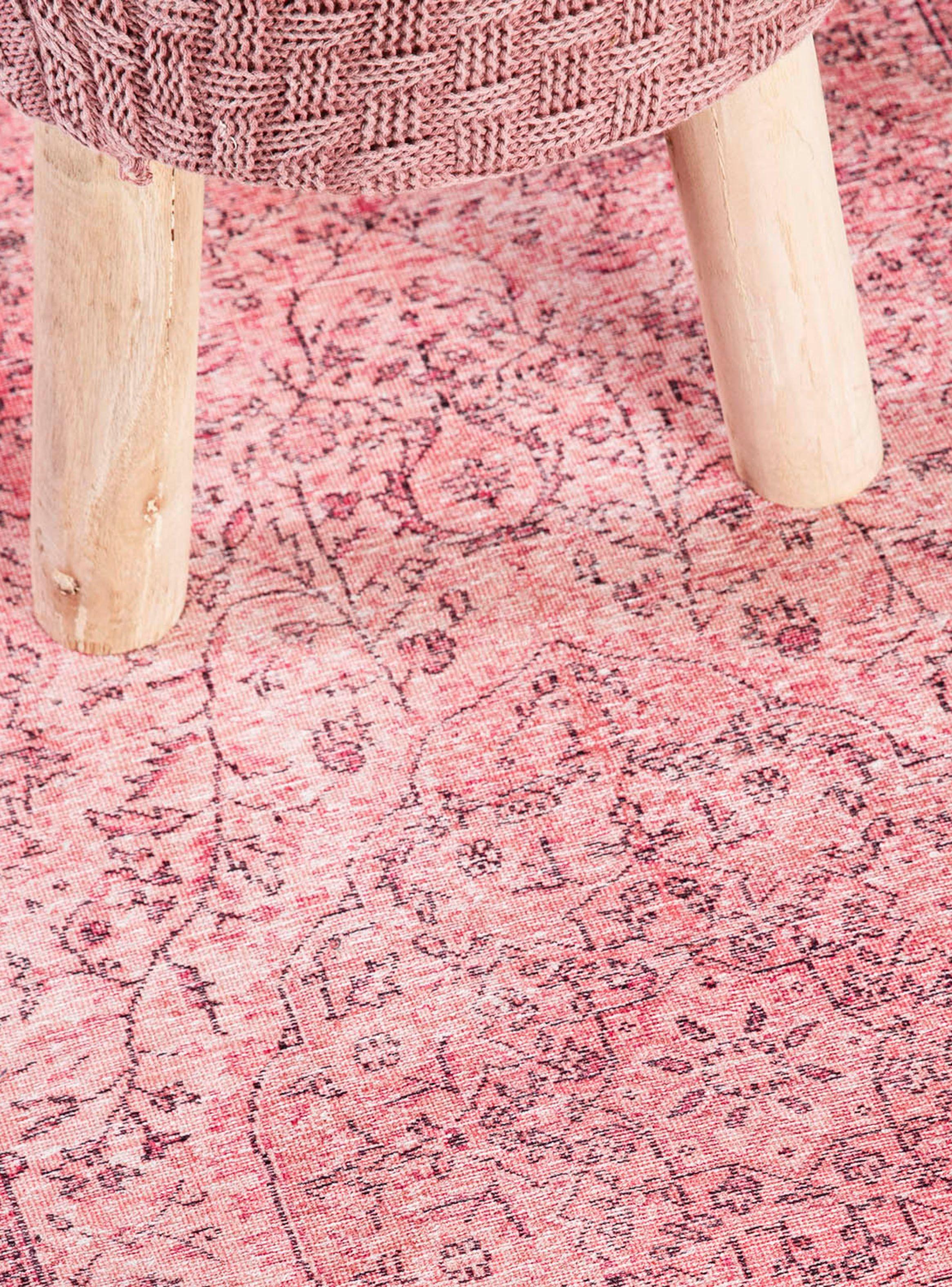 Alfombra de Pasillo Vintage 80 x 240 cm 2018.6-9 Rosa-2