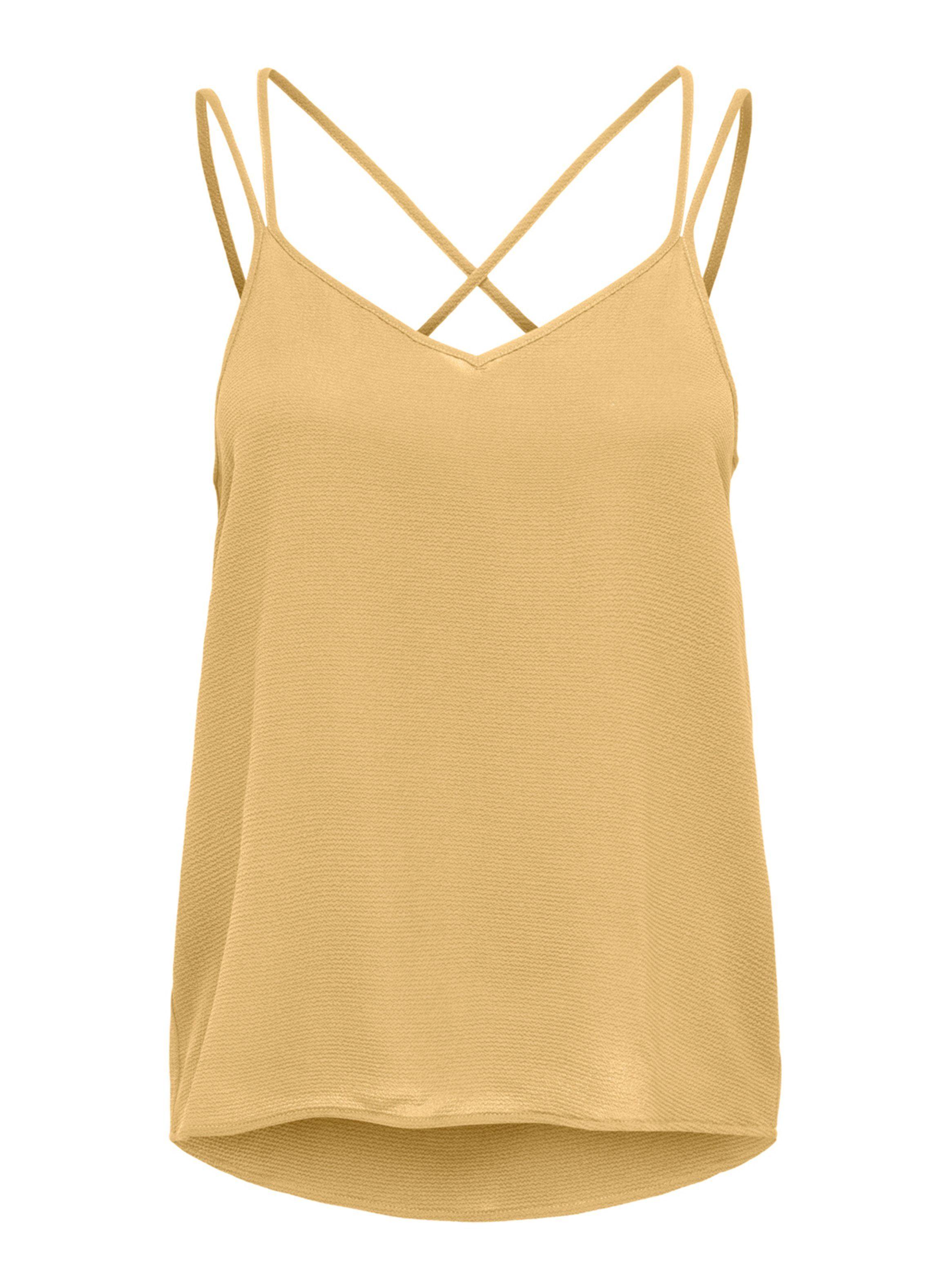 Top Mostaza sin Mangas-0