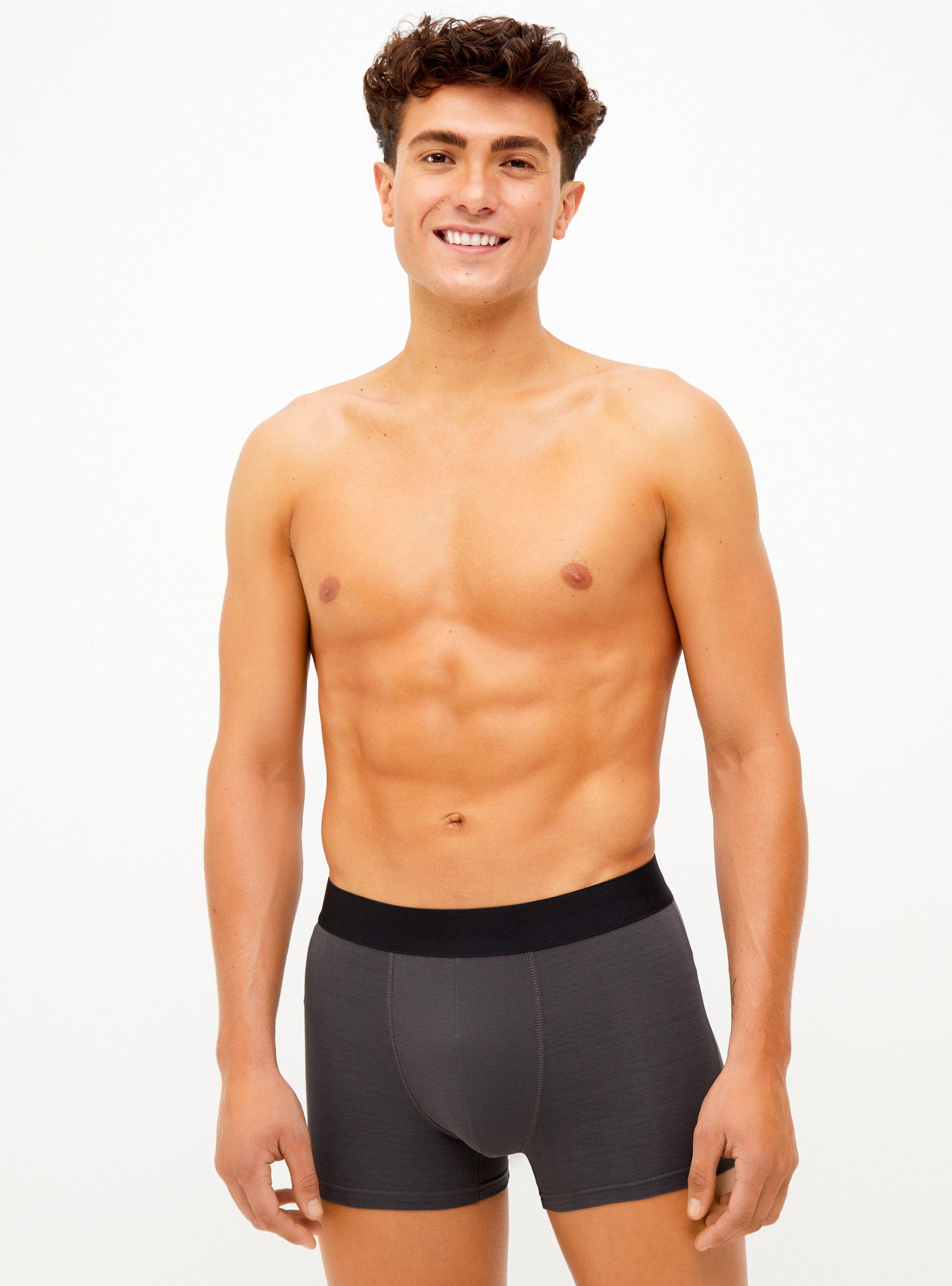 Boxer Medio Tripack Diseño Liso-2