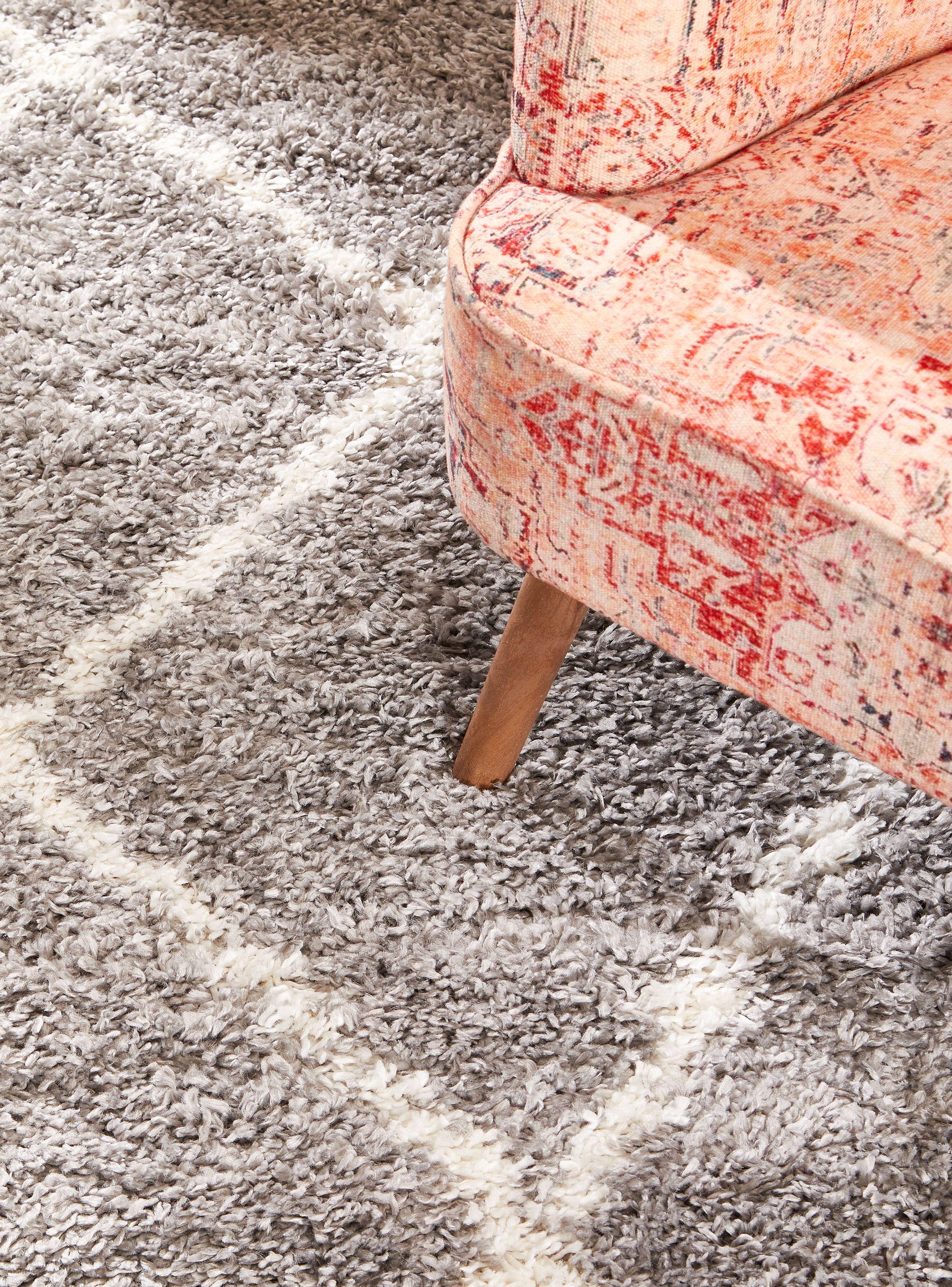 Alfombra Fez 160x230 cm Gris-2