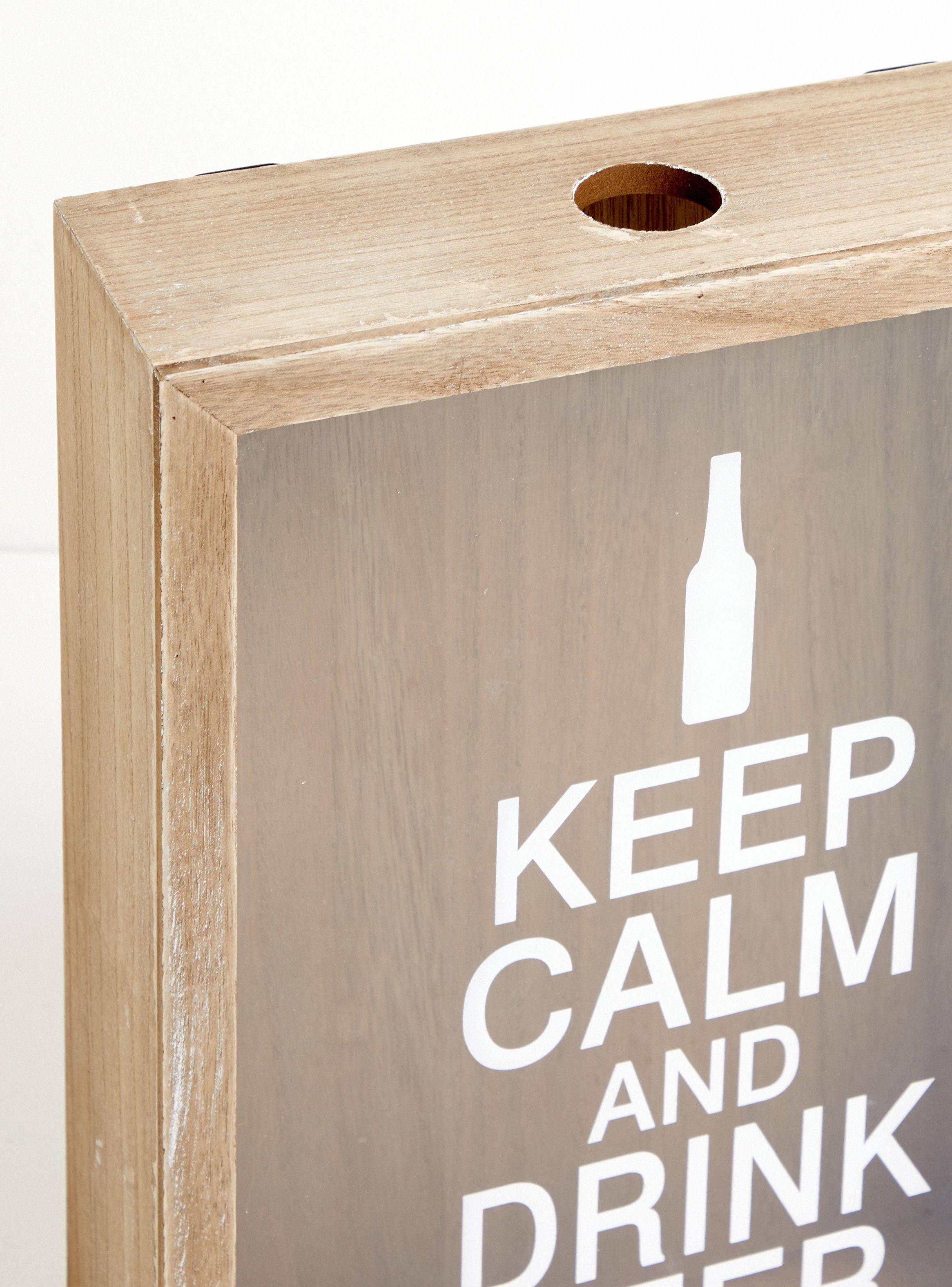 Cuadro Porta Corchos Cerveza 30 x 40 cm-2