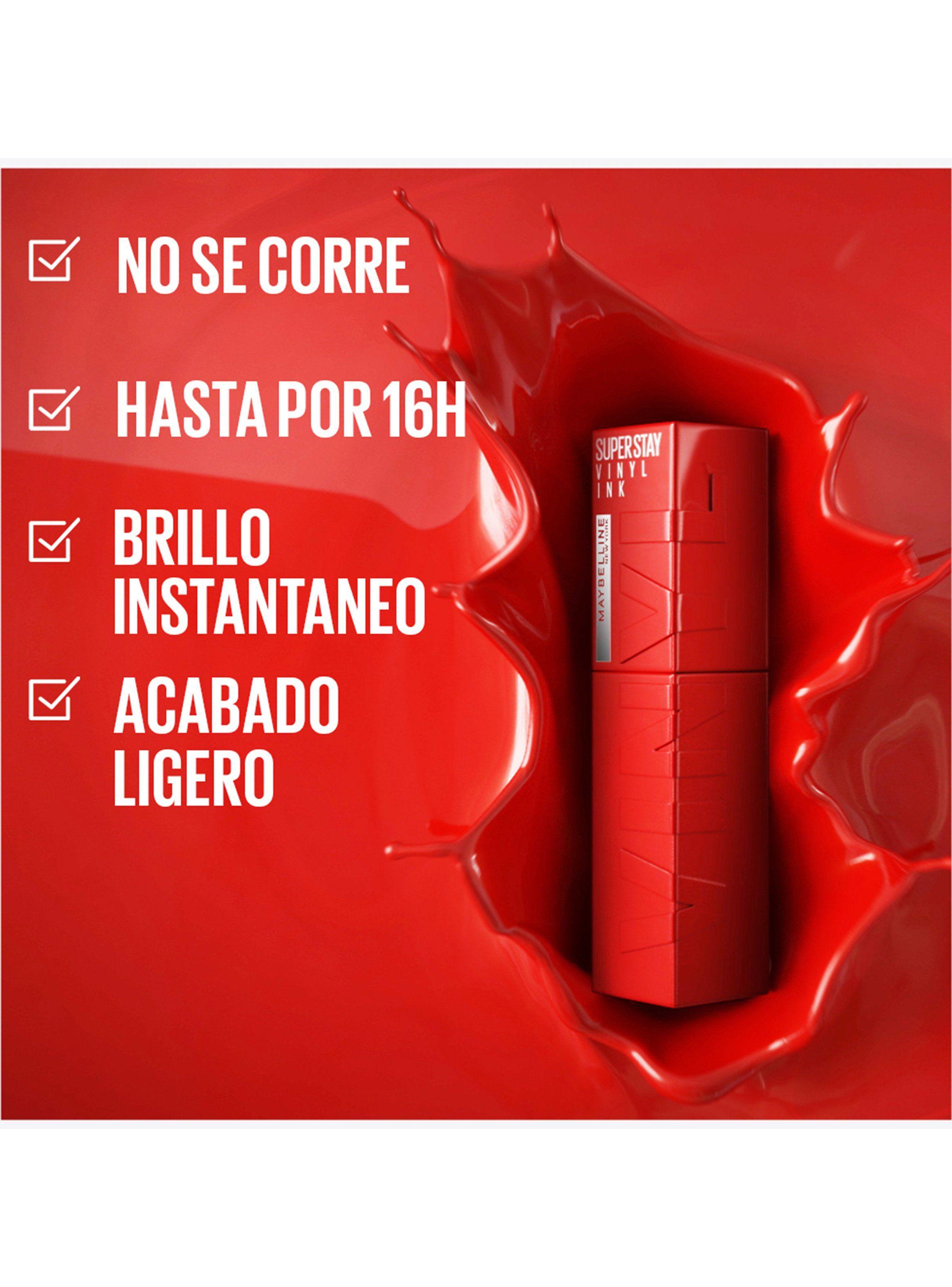 Labial Super Stay Vinyl Ink Larga Duracion Witty 4g-4