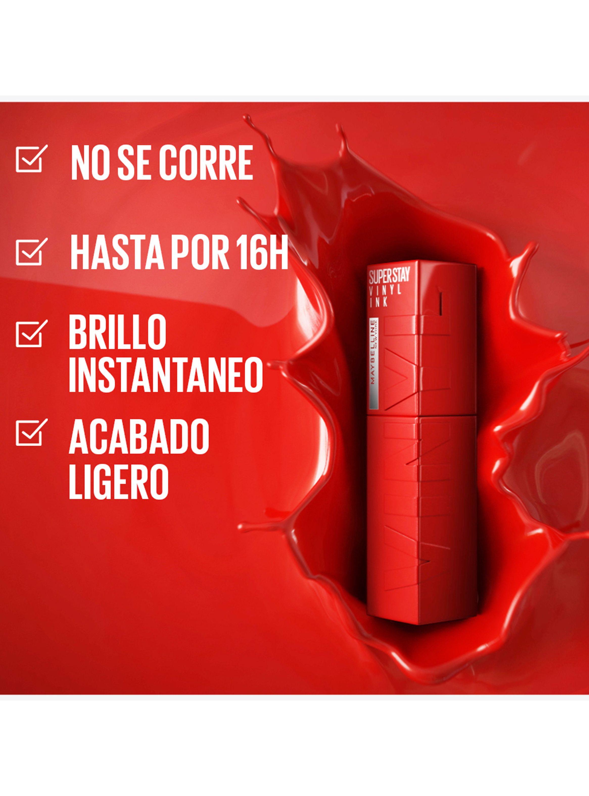 Labial Super Stay Vinyl Ink Larga Duracion Lippy 4g-4