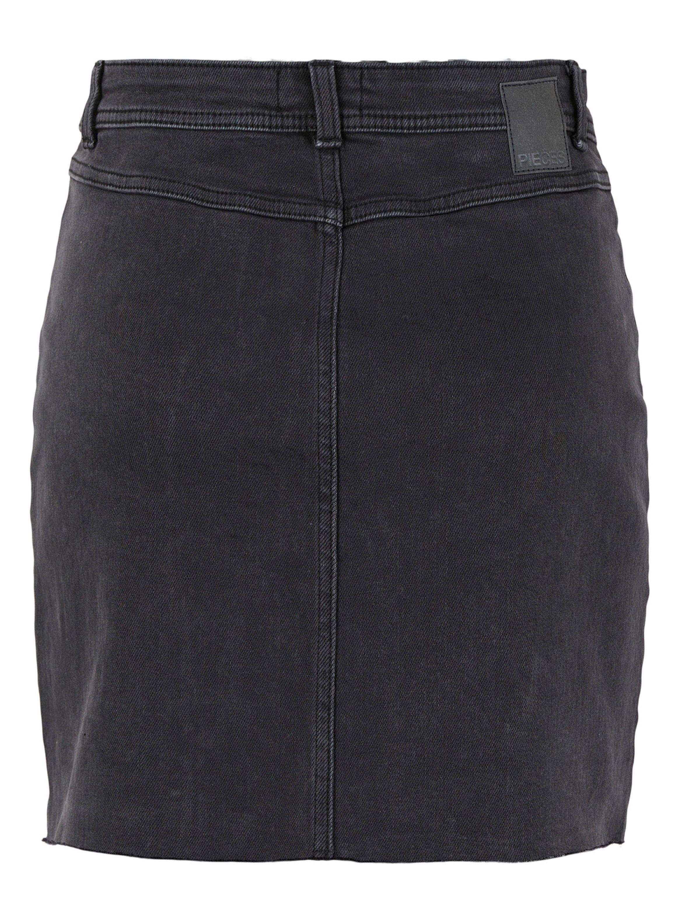 Falda Denim Tiro Medio-1