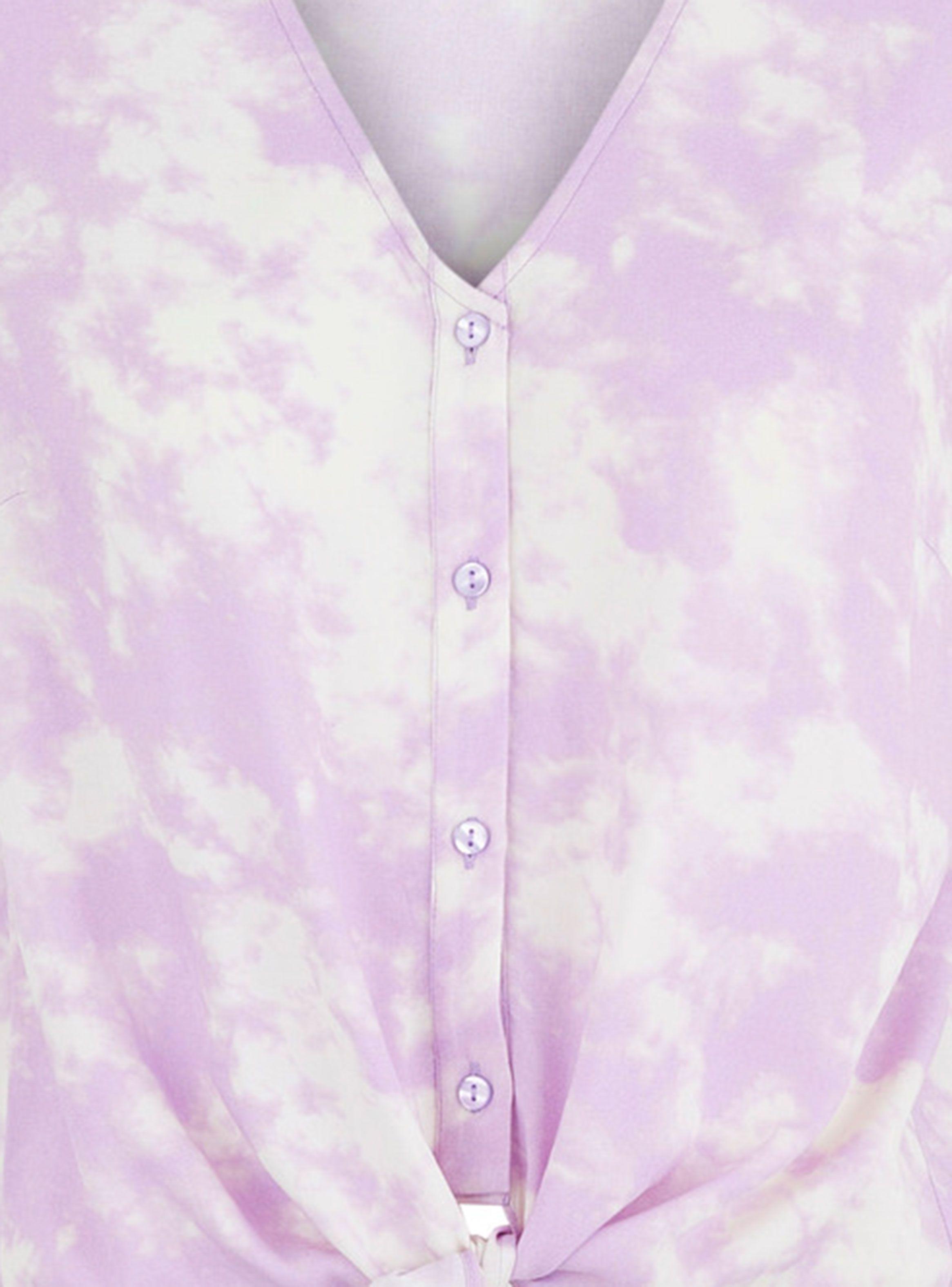 Polera Abotonada con Nudo-1