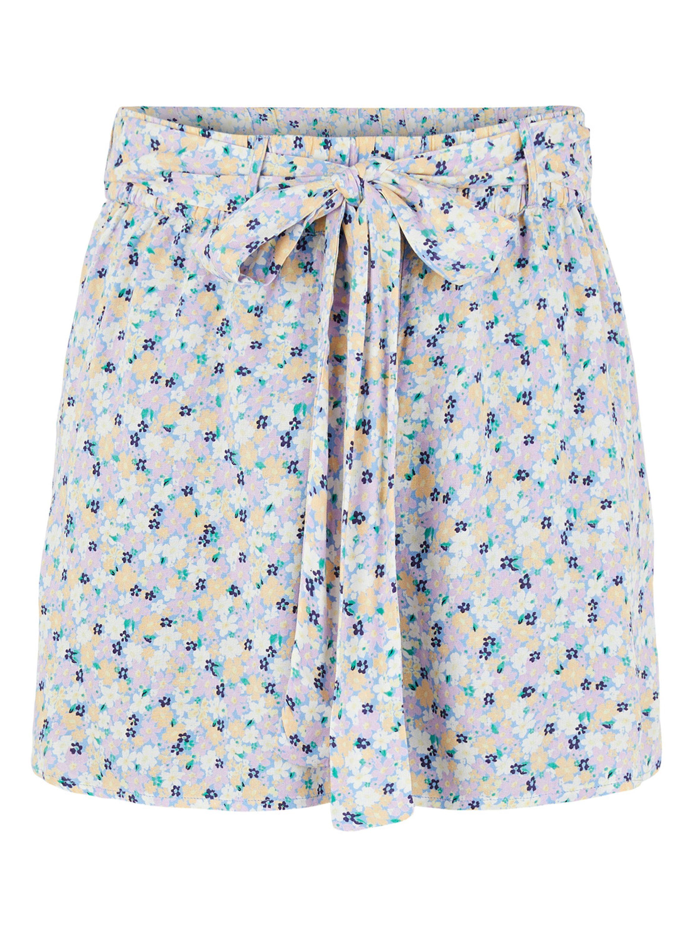 Short Estampado y Lazo Tiro Alto-0