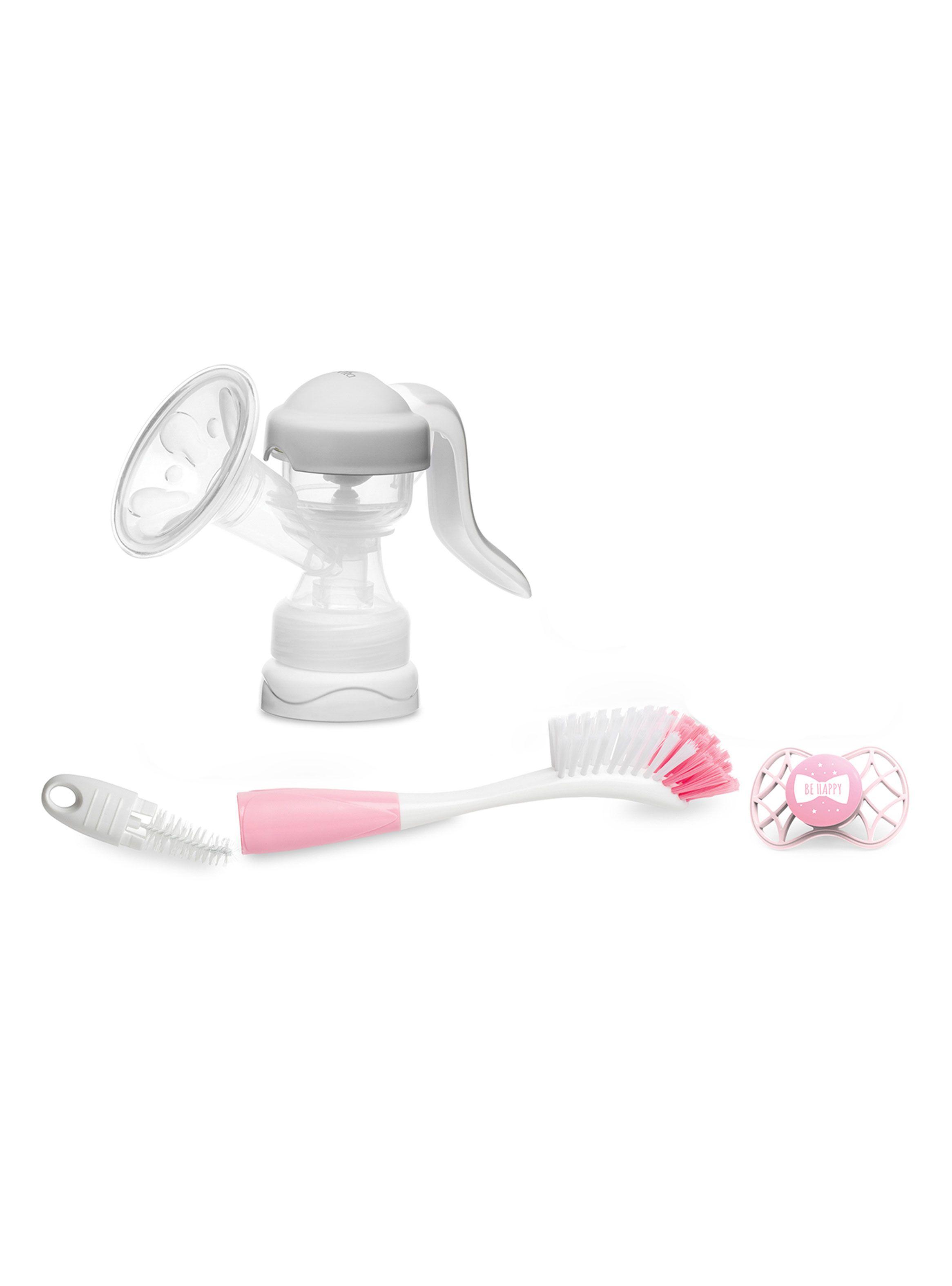 Set de Lactancia con Mamaderas Starter Rosado Nuvita-2