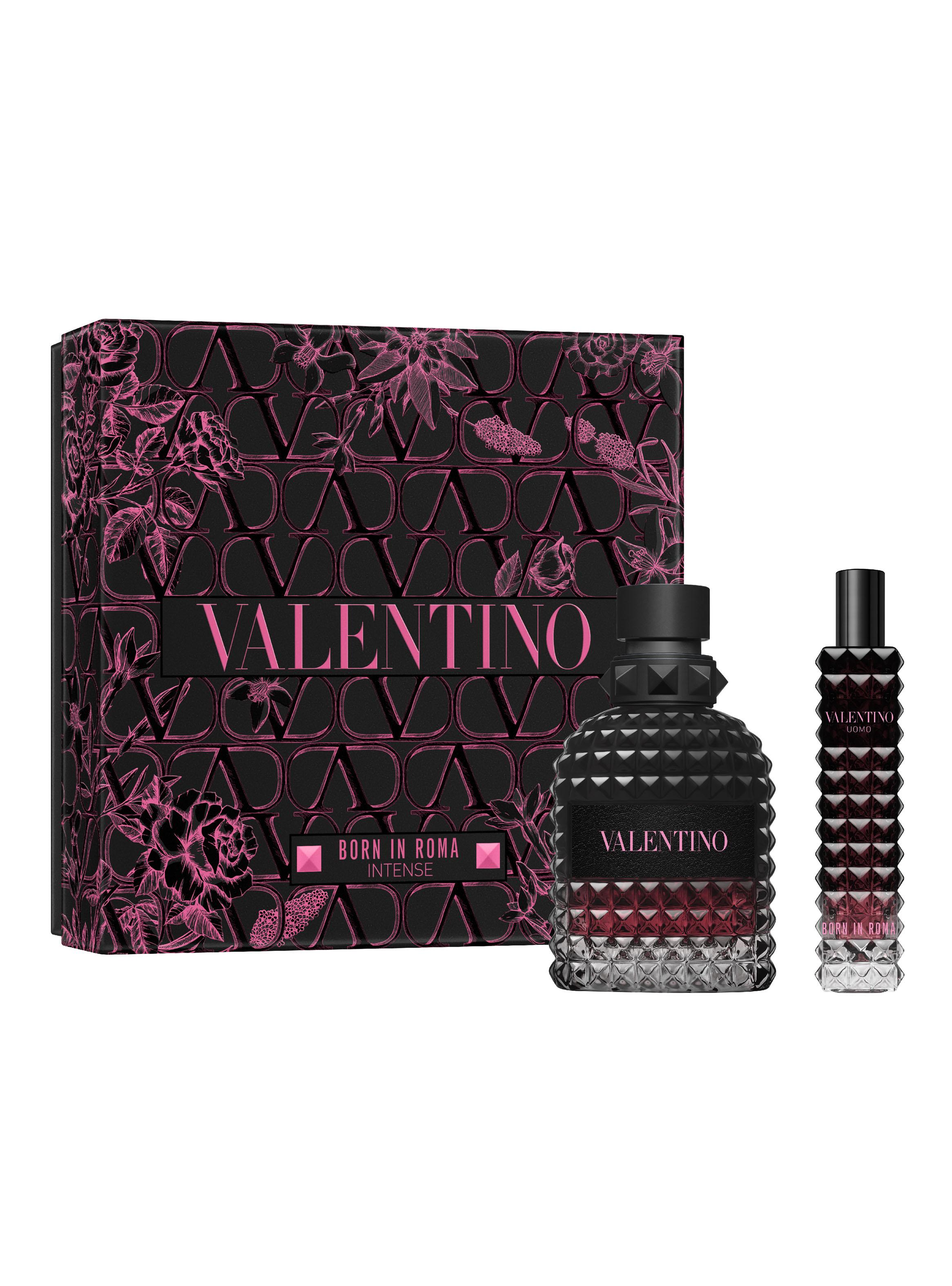 Set Perfume Born In Roma Uomo Intense Hombre 50 ml + 15ml Valentino-0