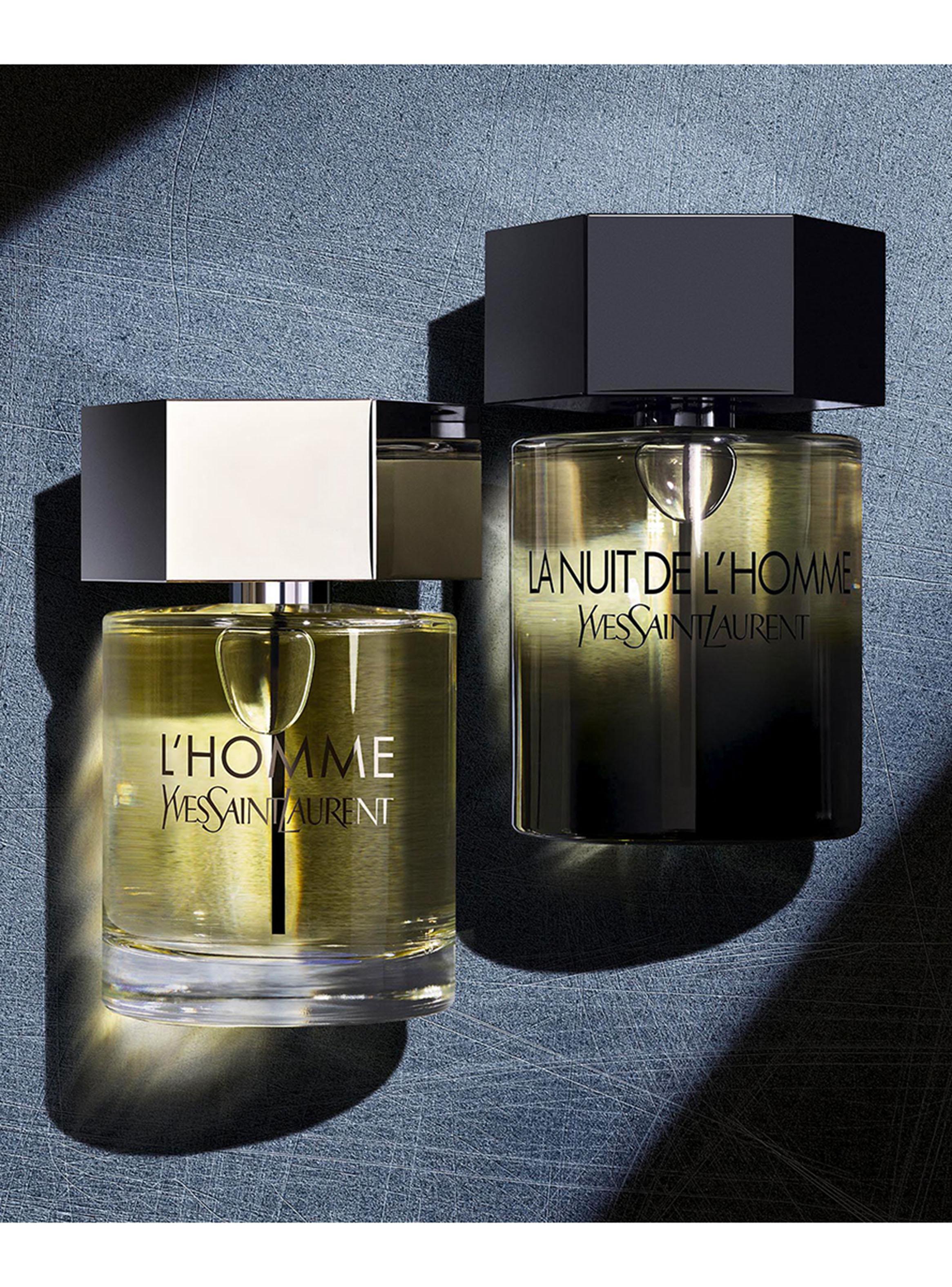 Set Perfume La Nuit de L'Homme EDT Hombre 100ml + EDT 10ml + Gel de Ducha 50ml Yves Saint Laurent-4