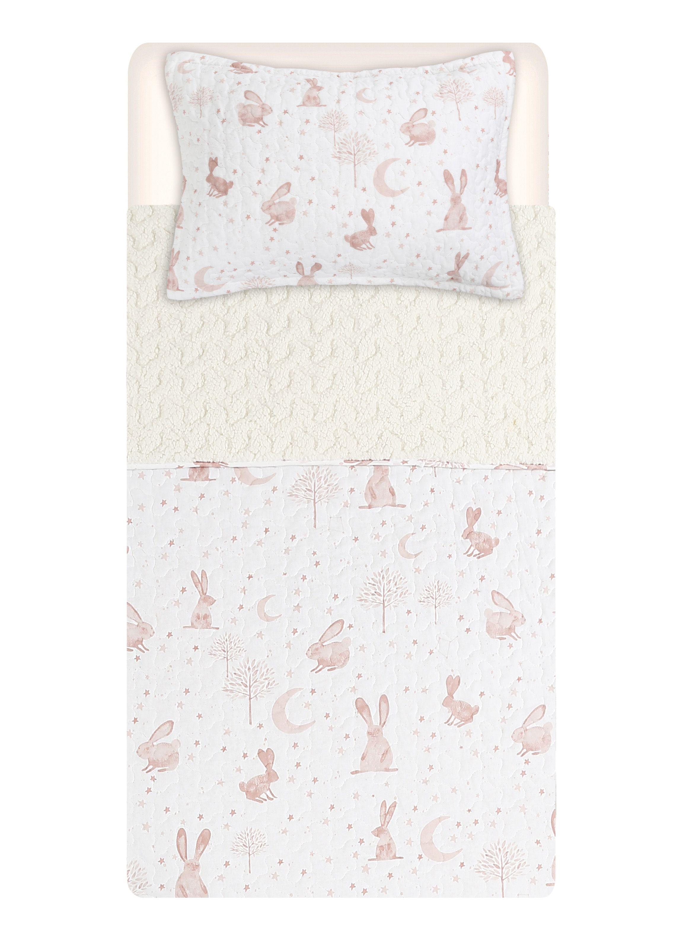 Quilt Infantil Sherpa 1.5 Plazas Diseño 1-3