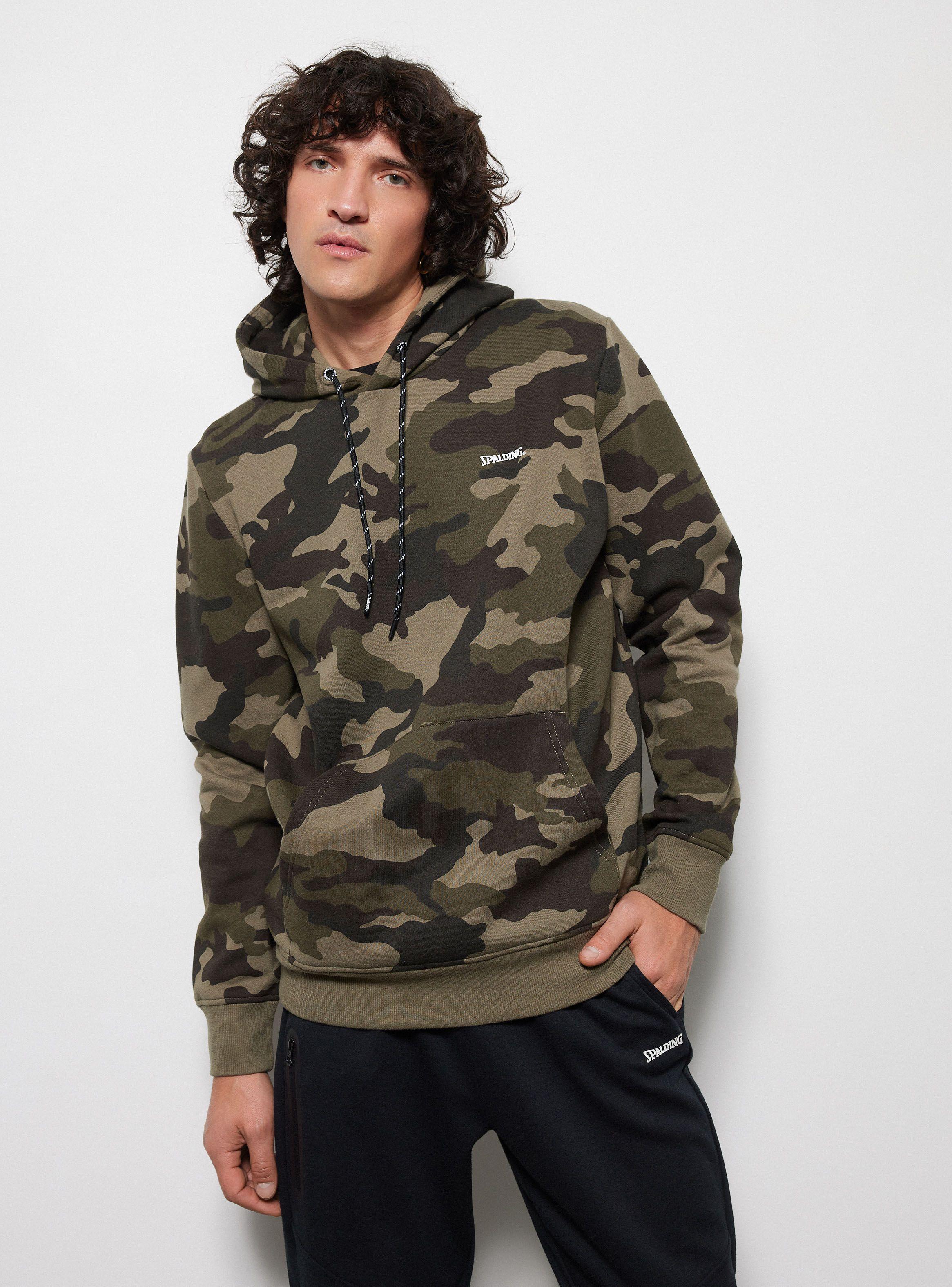 Polerón Capucha Estampado Hoodie-0