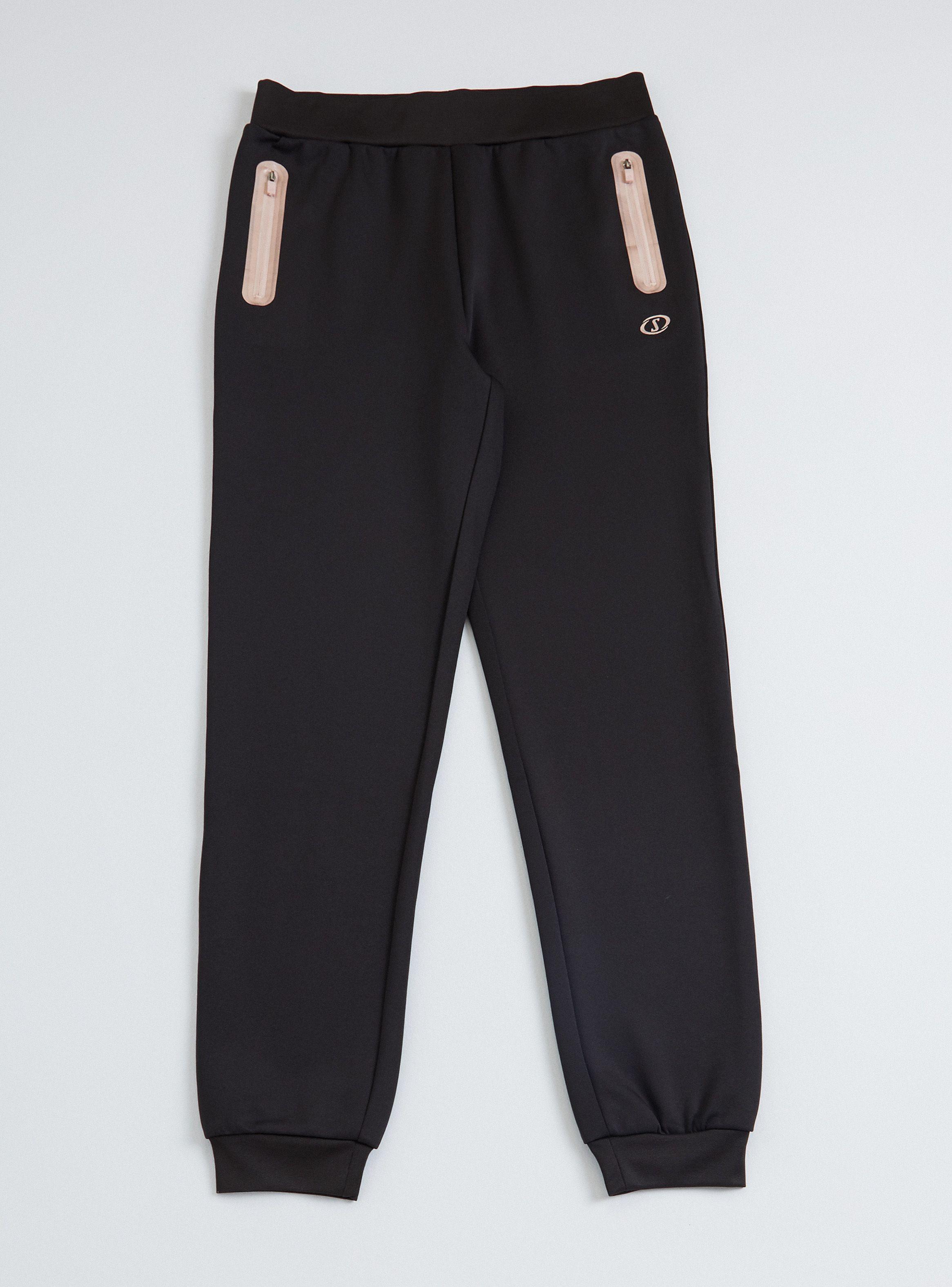 Pantalón Estilo Bolsillos Engomados-0
