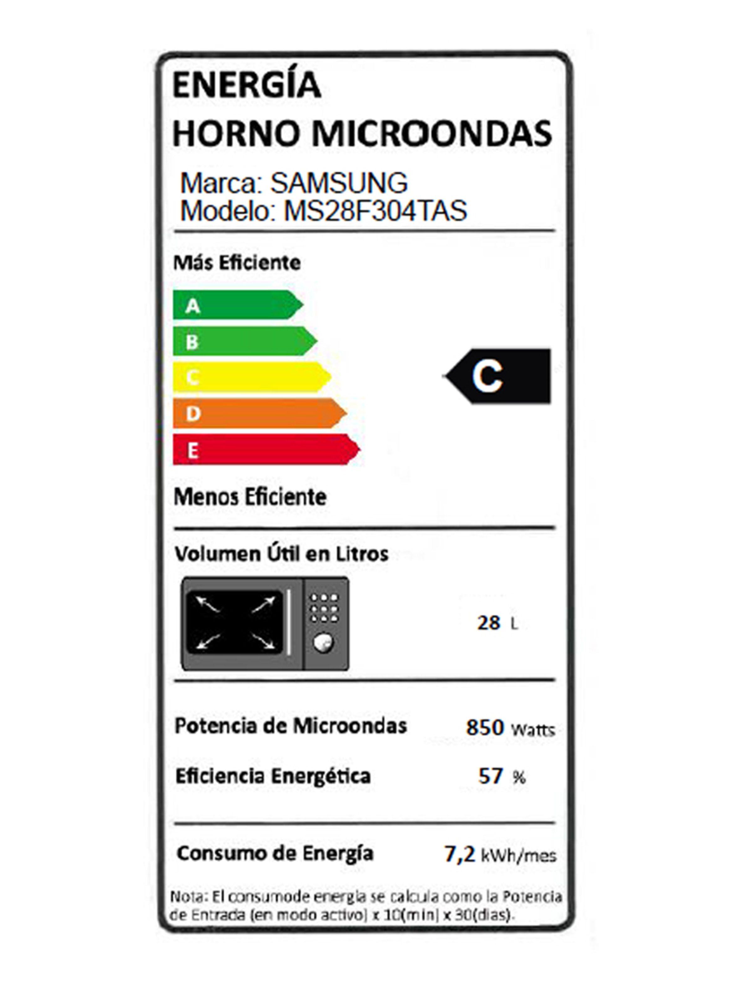 Microondas Digital Esmalte Cerámico 28L MS28F304TAS/ZS-2