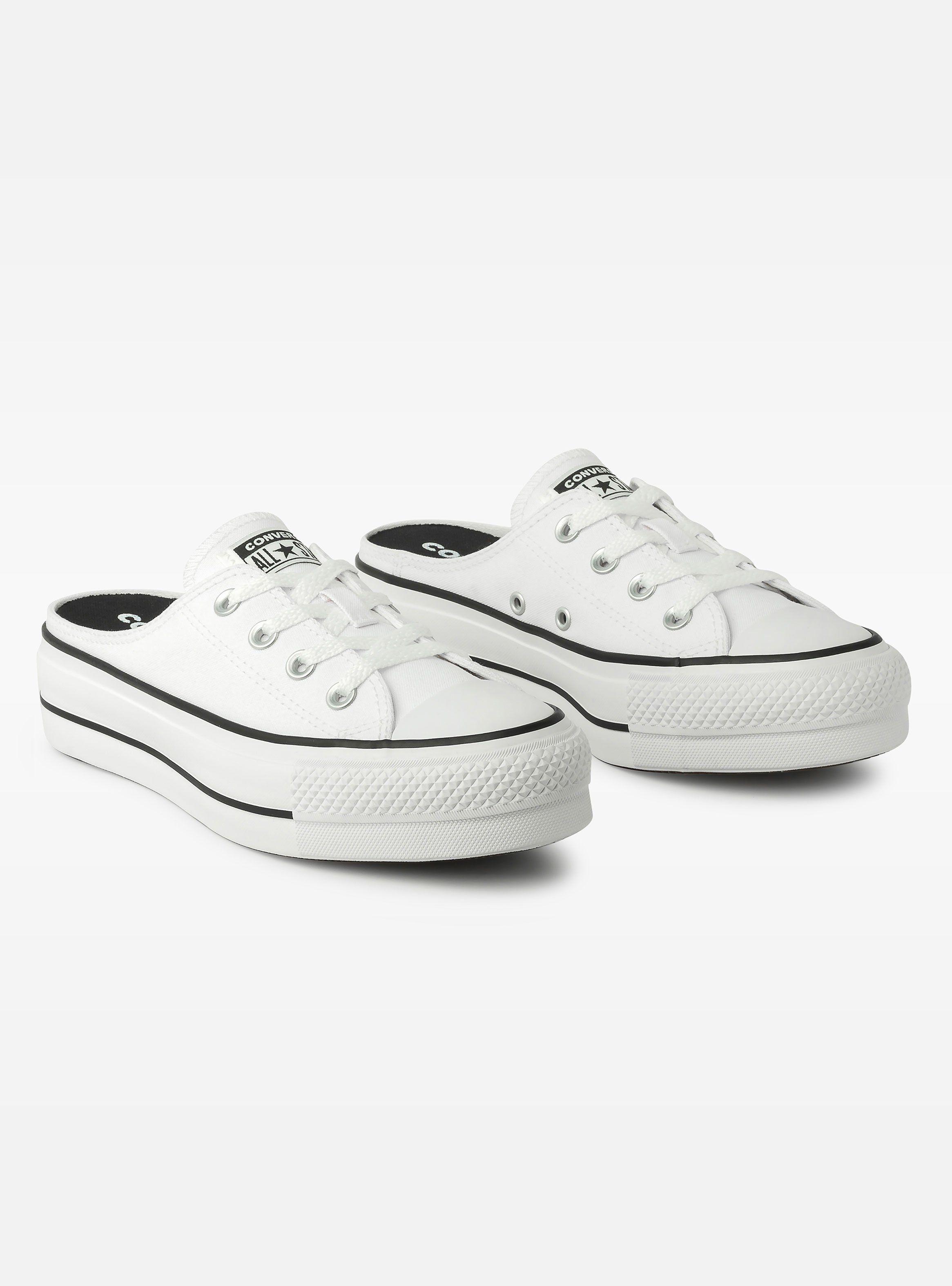 Zapatilla Urbana Slip On White All Star Mujer-1