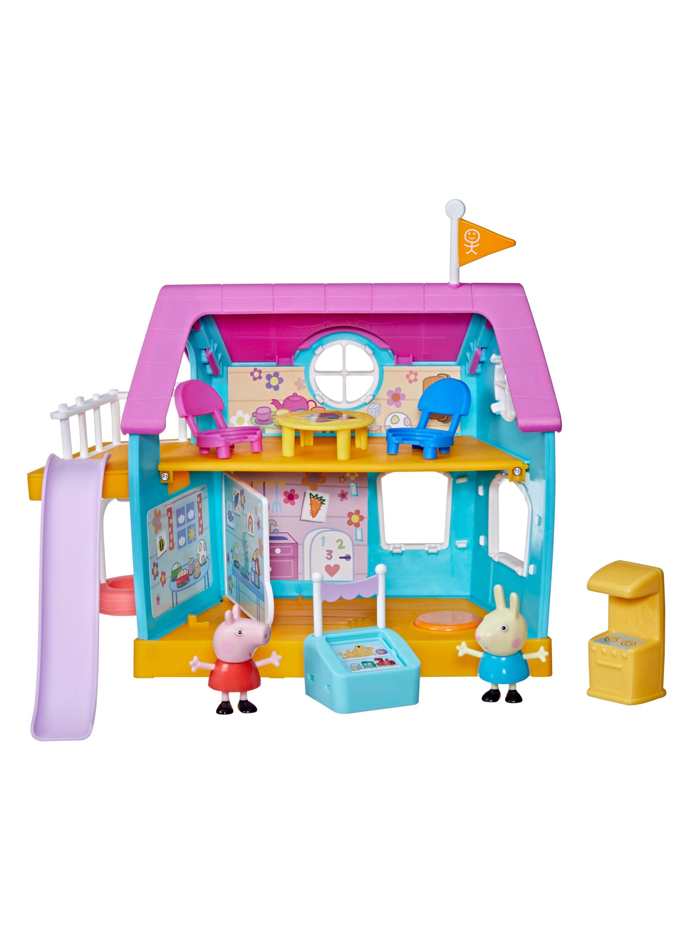 Set Peppa Pig Juego Preescolar Casita Juegos-0