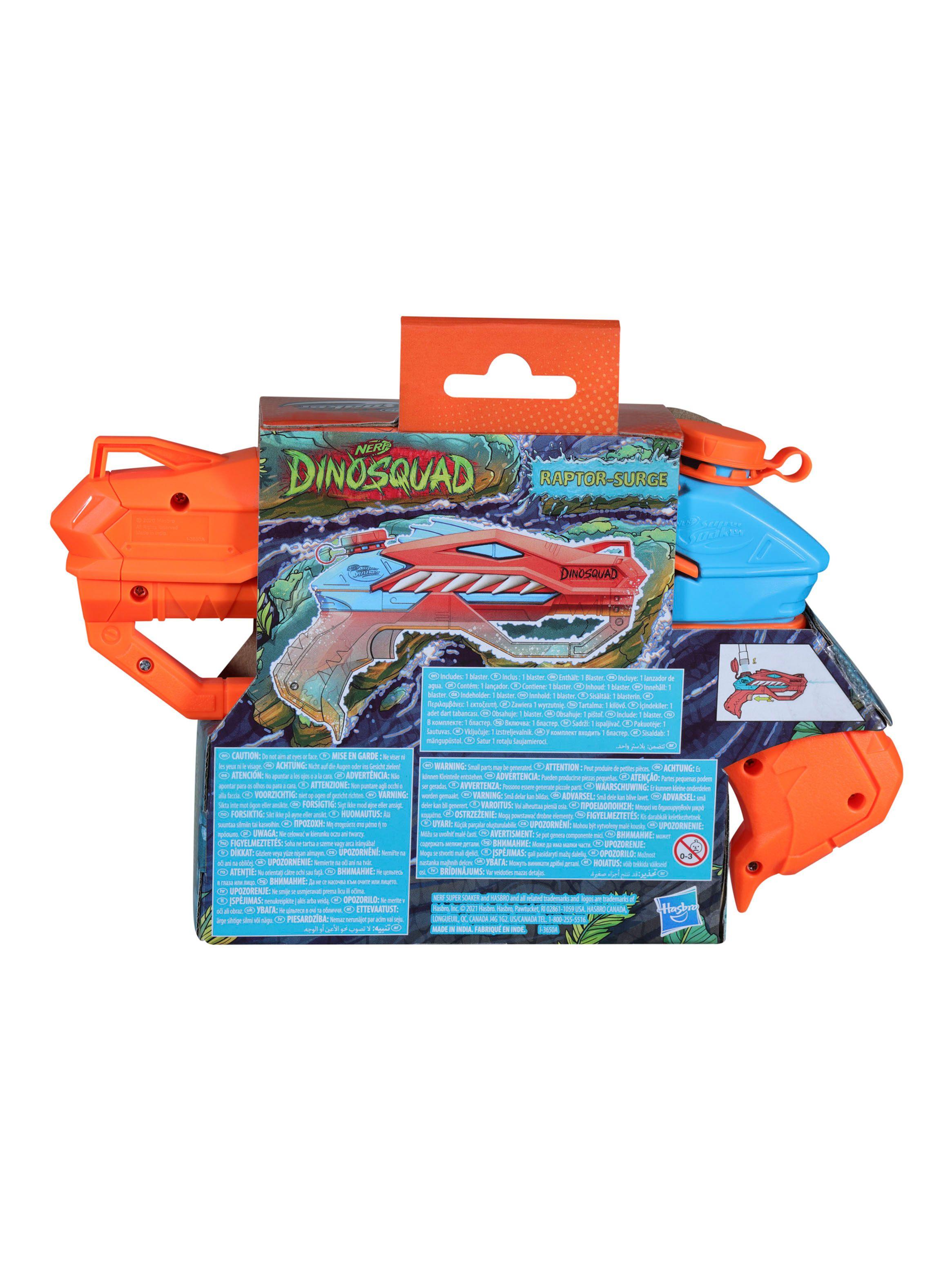 Lanzador Agua Súper Soaker Dinosquad Raptor Surge-3