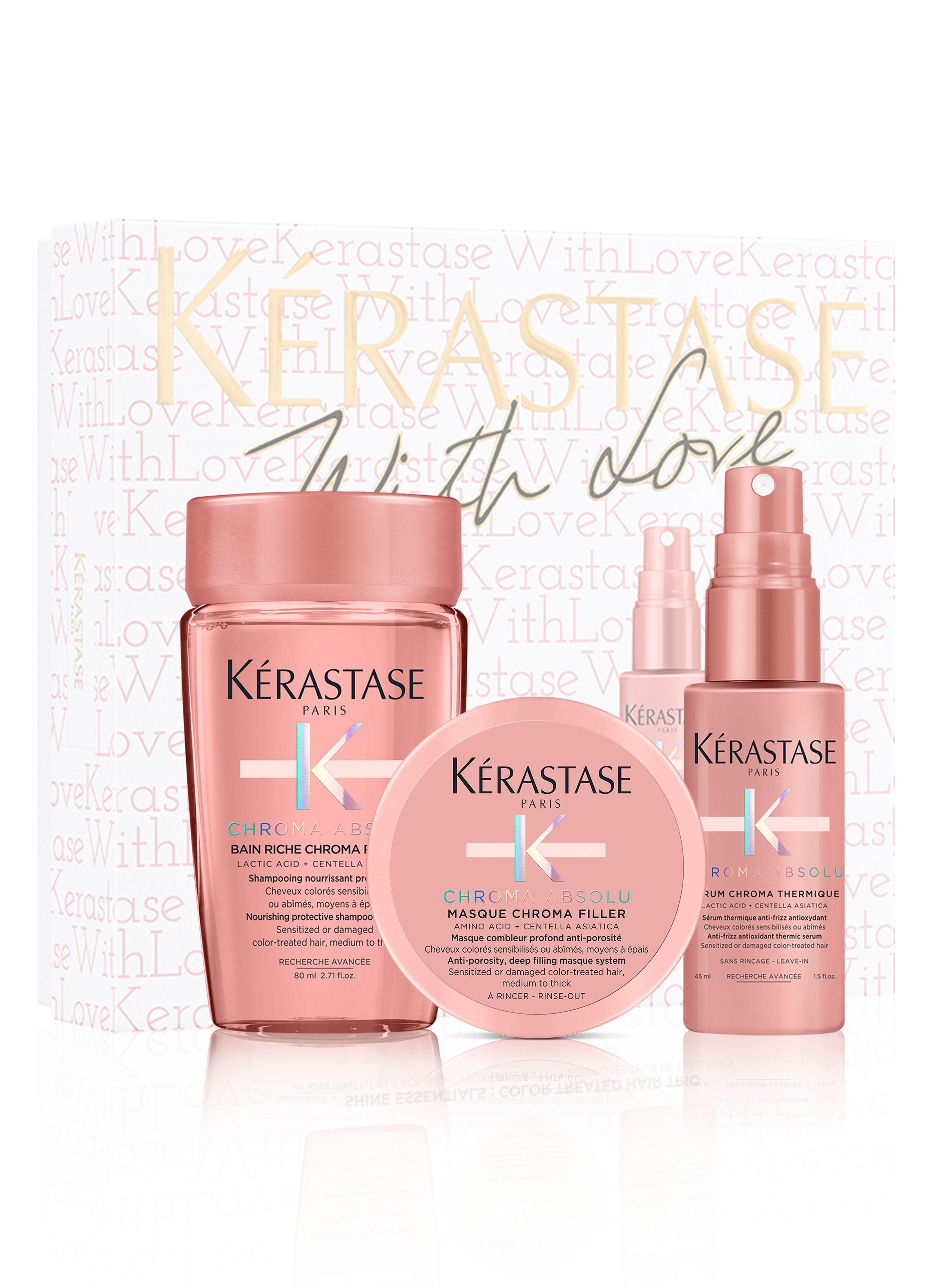 Set Cabello Tinturado Chroma Absolu Shampoo Bain Riche Chroma Respect 80 ml + Máscara Masque Chroma Filler 75ml + Serum Chroma Thermique 45ml-0