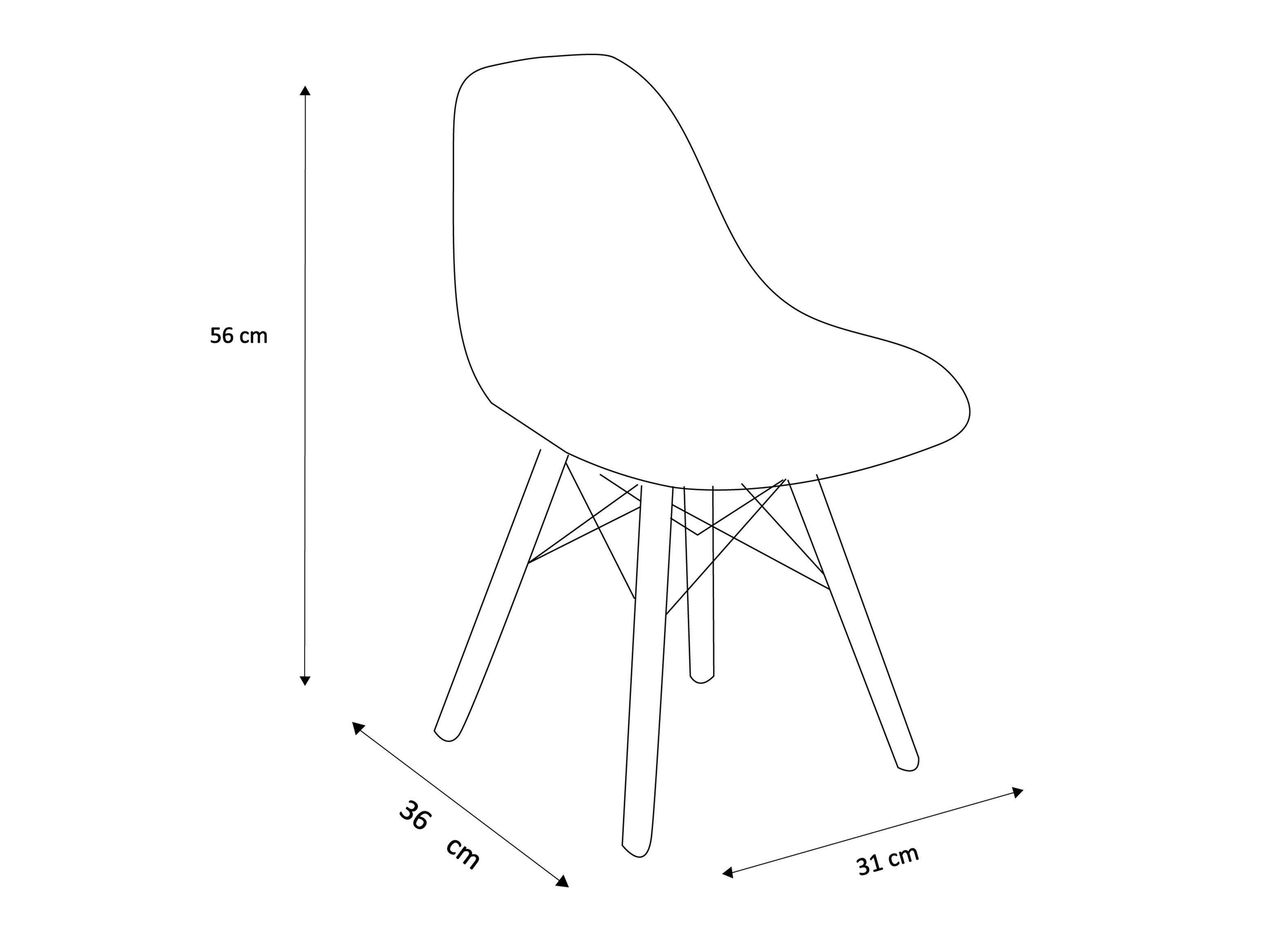Silla De Pies A Cabeza Store Eames Dsw Kids-1