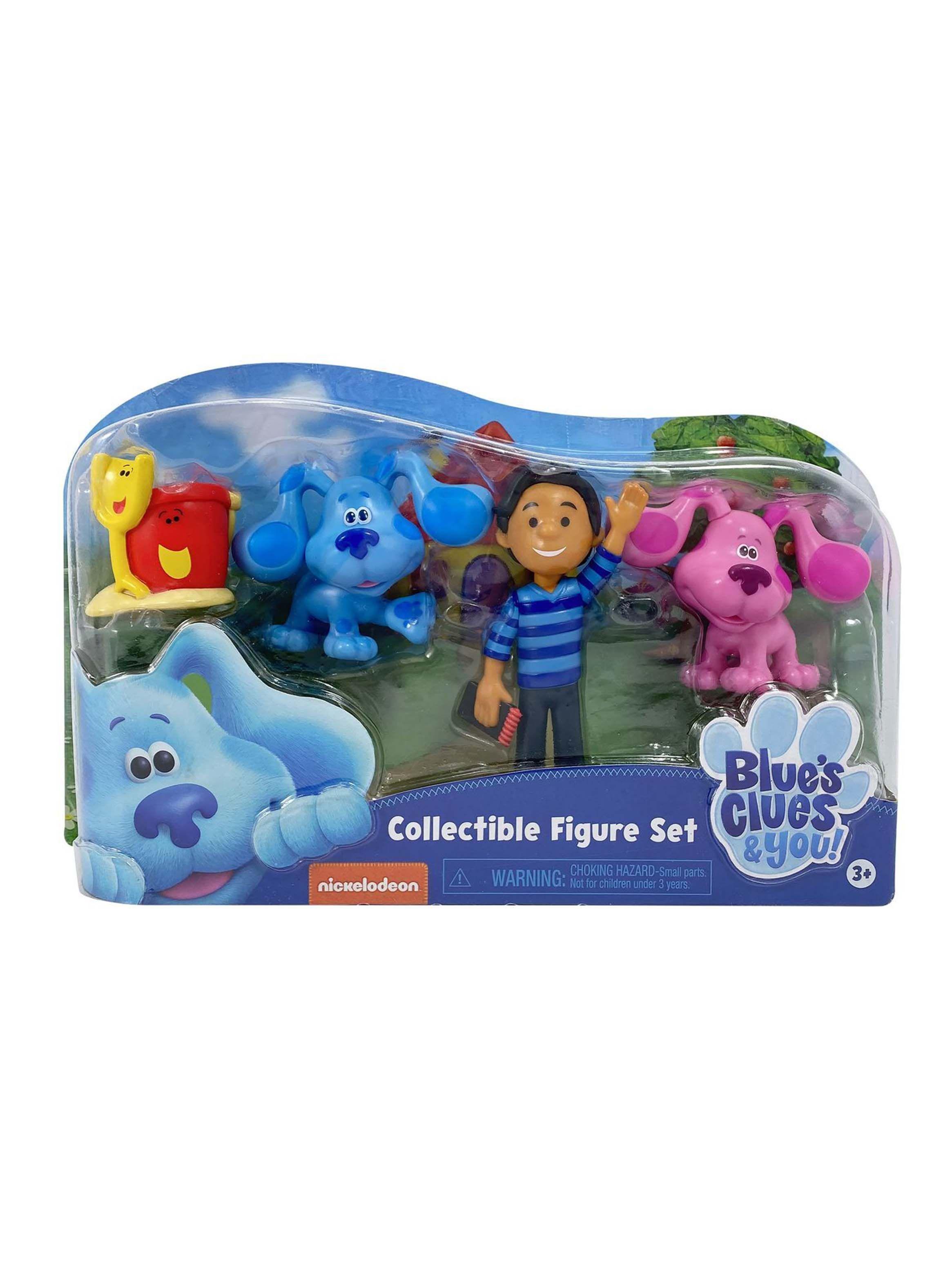 Pack Blues Clues 4 Figuras Pistas de Blue y Tu-1