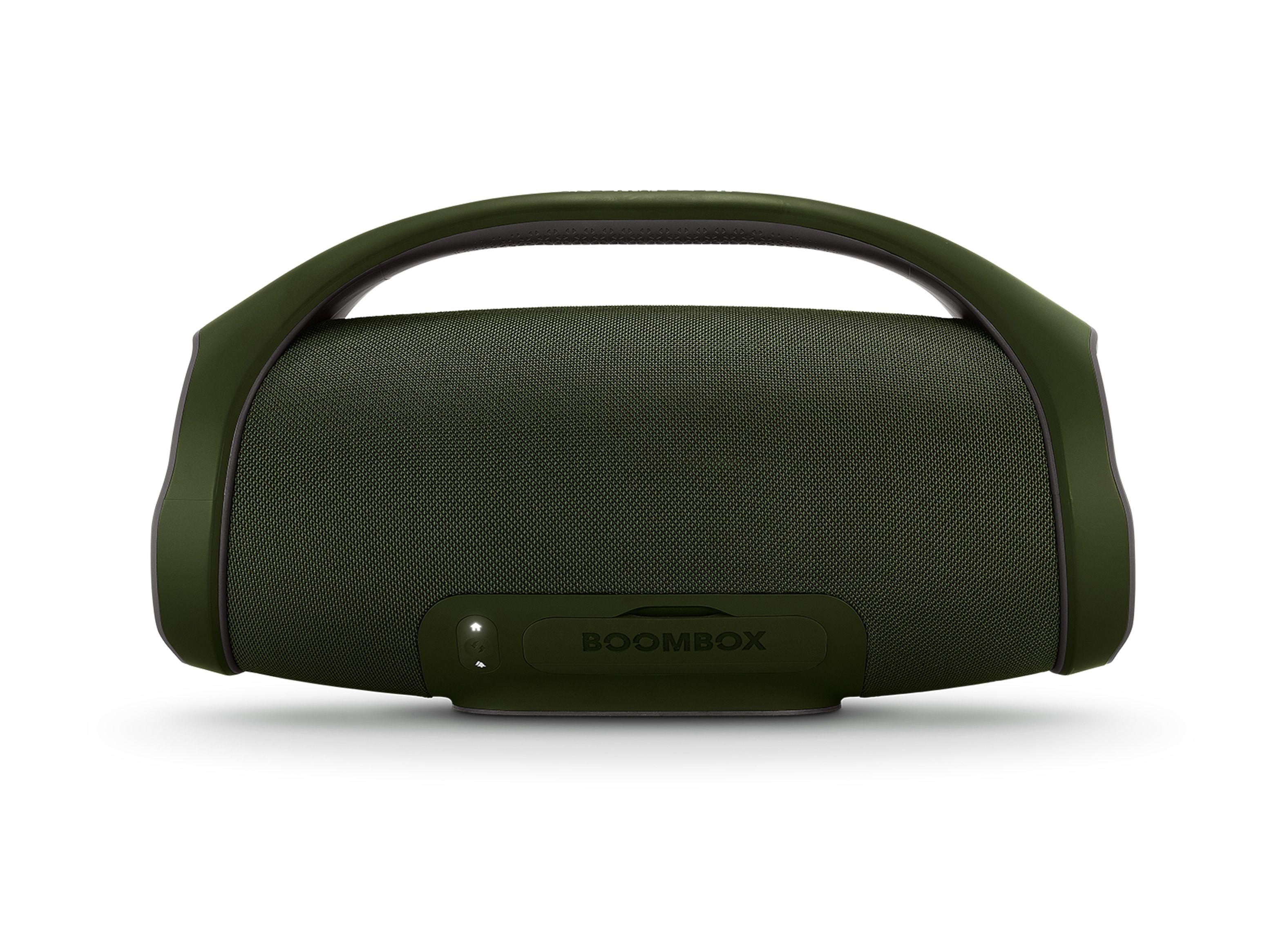 Parlante Bluetooth Boombox Verde-2