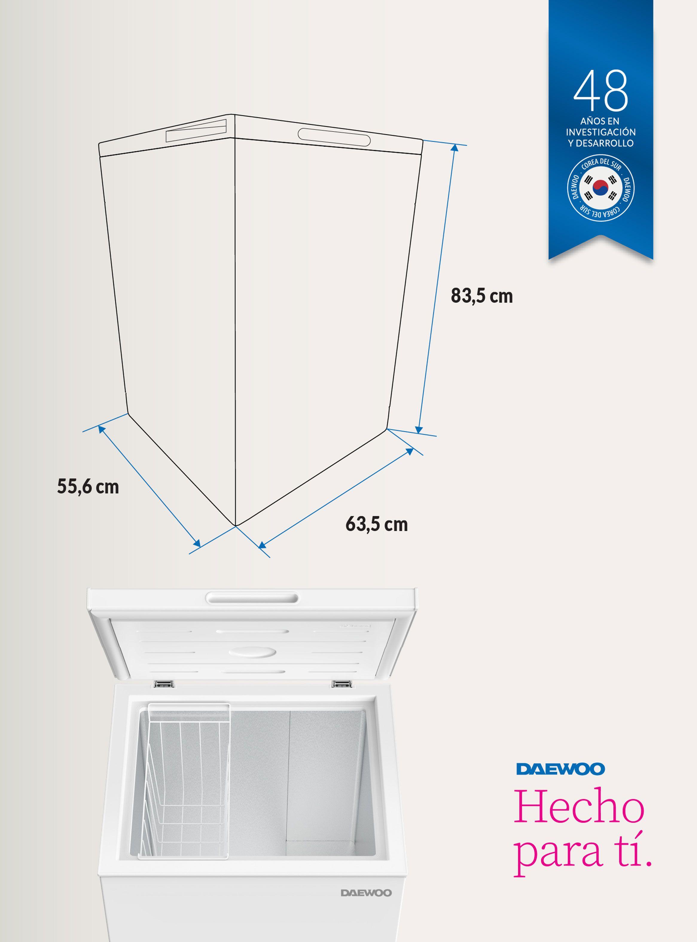 Freezer Horizontal Doble Función 142 Litros DFWH151DFNNNCL-1