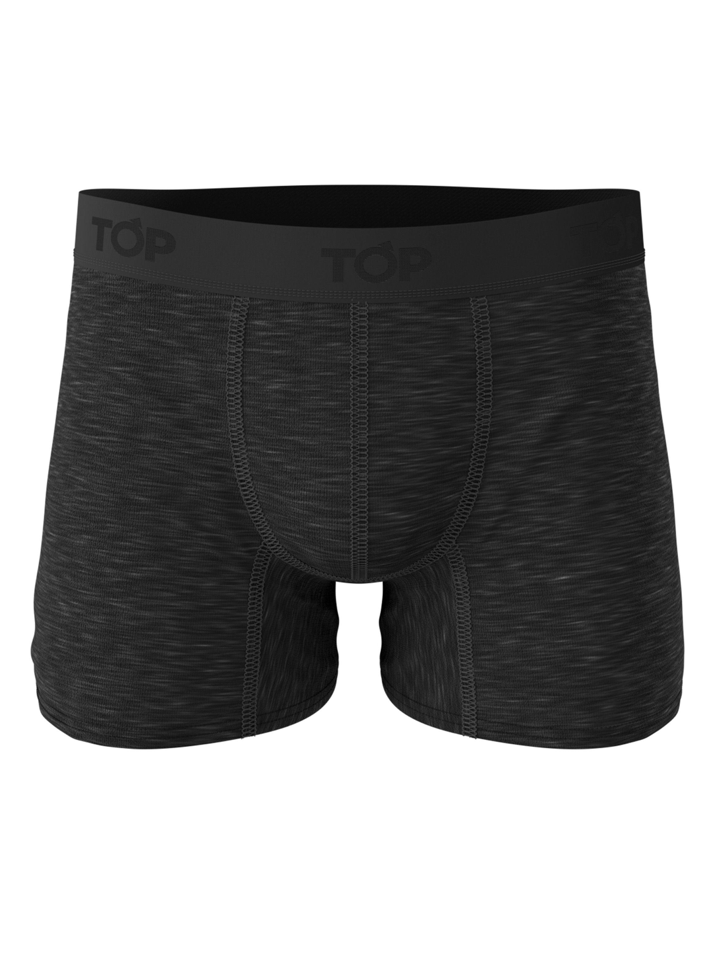 Boxer Tripack Diseño Liso Top-2
