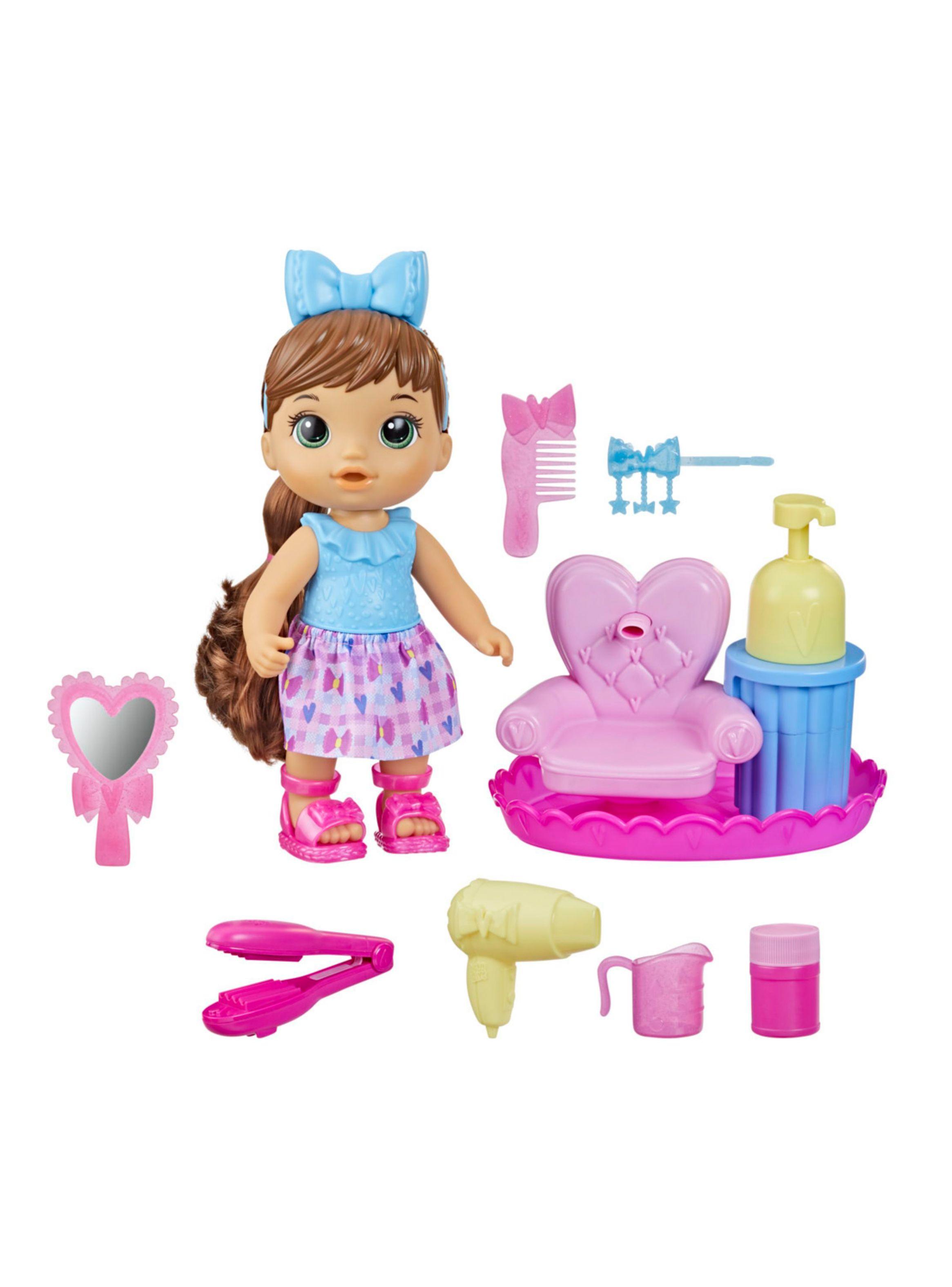 Muñeca Sudsy Styling Peluquería Bebé Cabello Castaño-0
