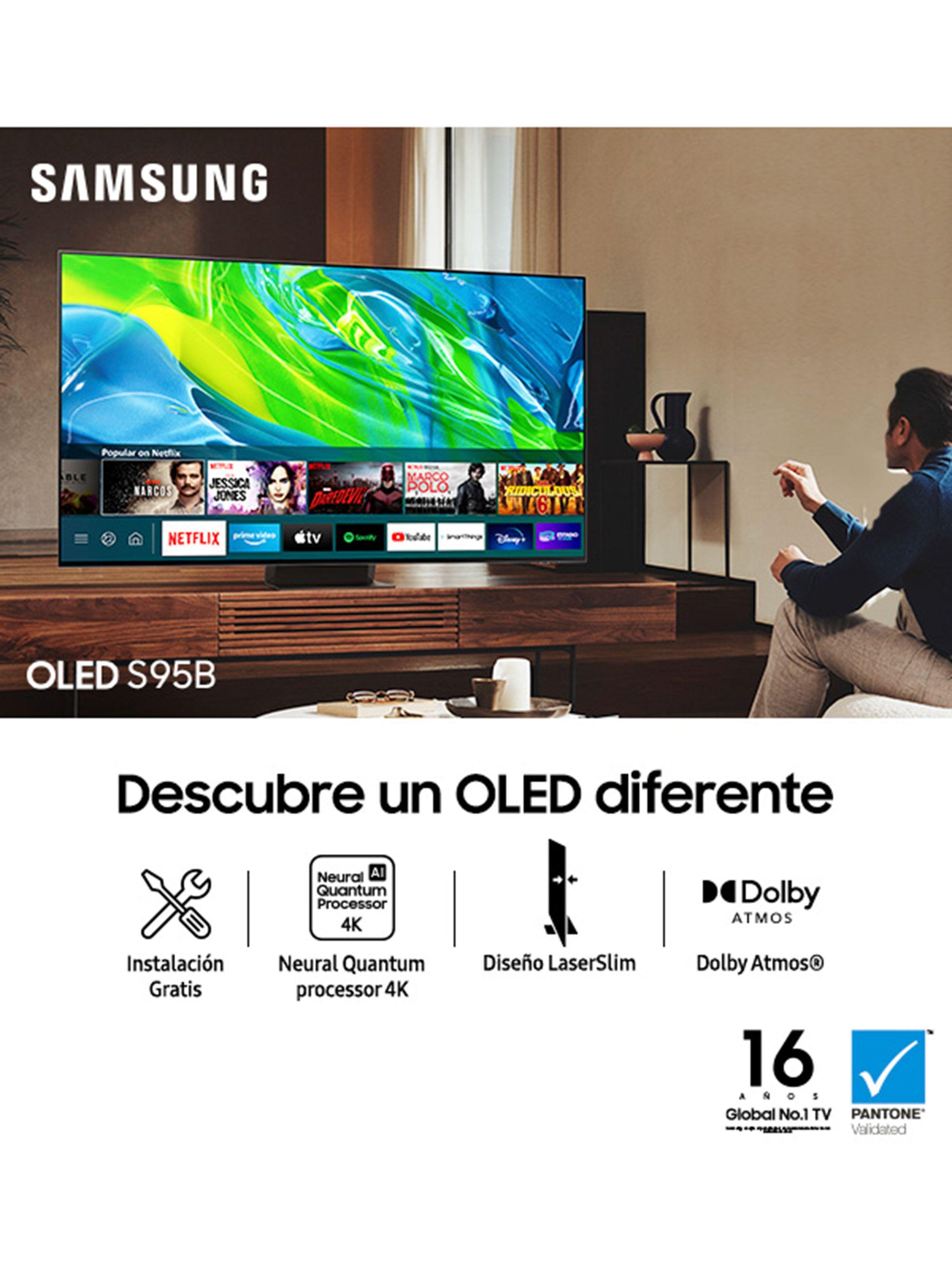 OLED Smart TV 55" S95B 4K UHD 2022 + Proyector Smart + Case-7