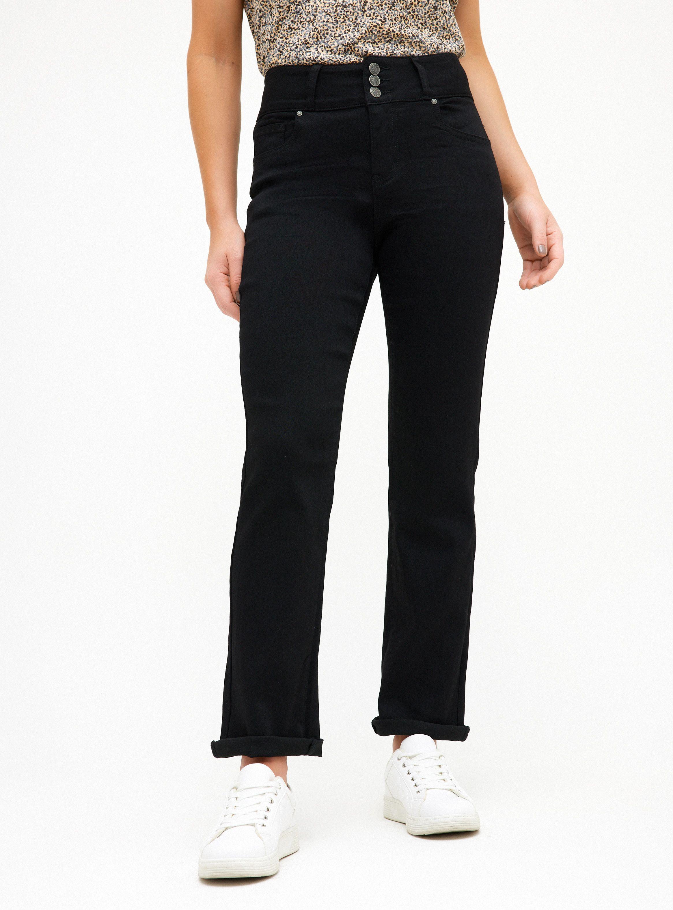 Jeans Bootcut Pretina Ancha 3 Botones-0