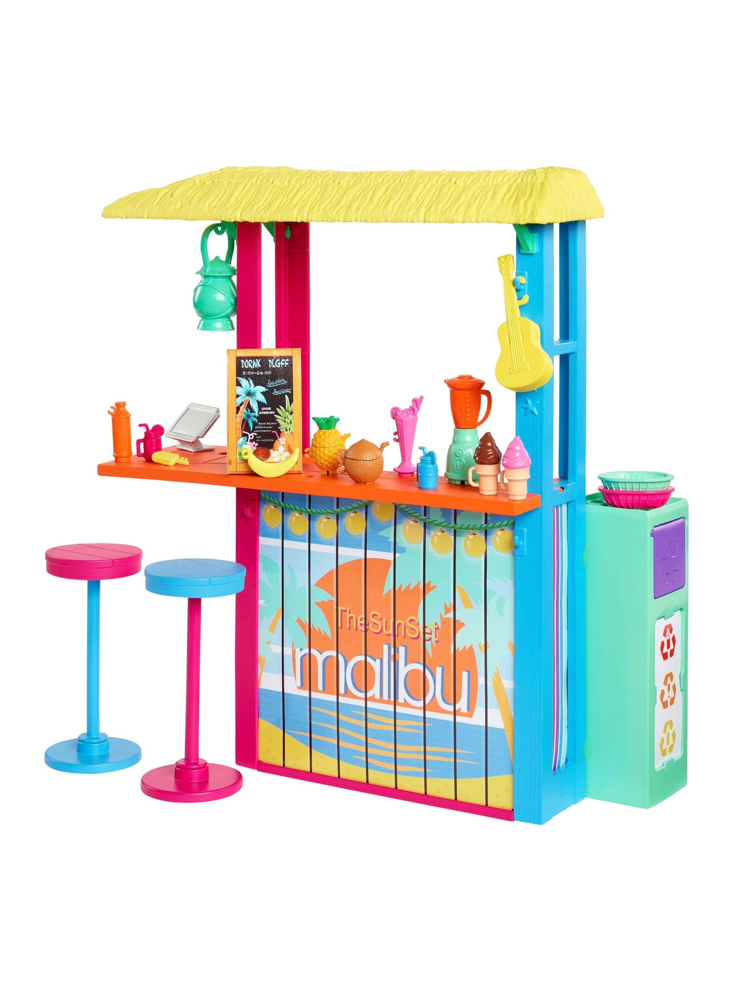 Set Barbie Malibu Quiosco de Playa-0