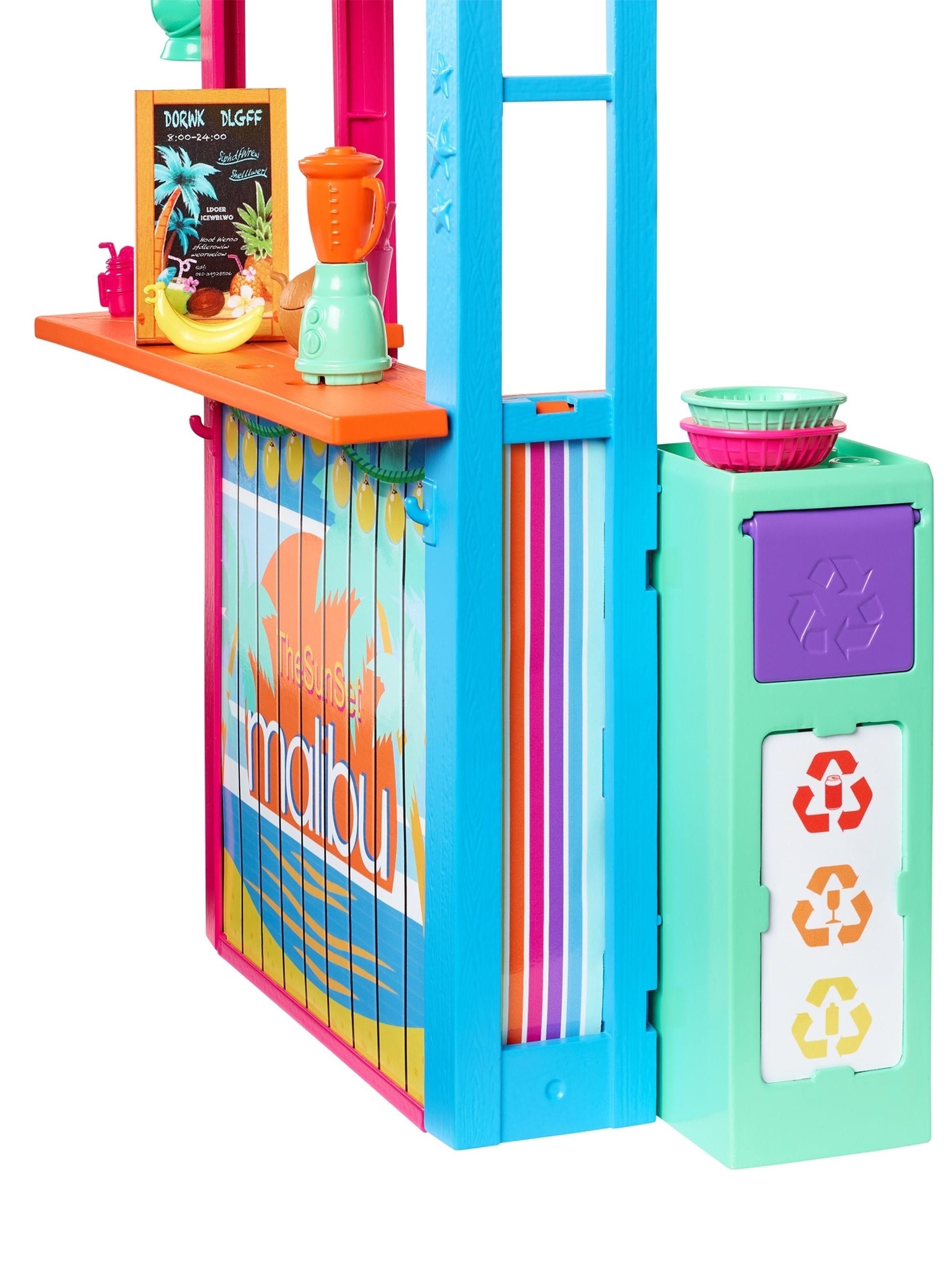 Set Barbie Malibu Quiosco de Playa-2