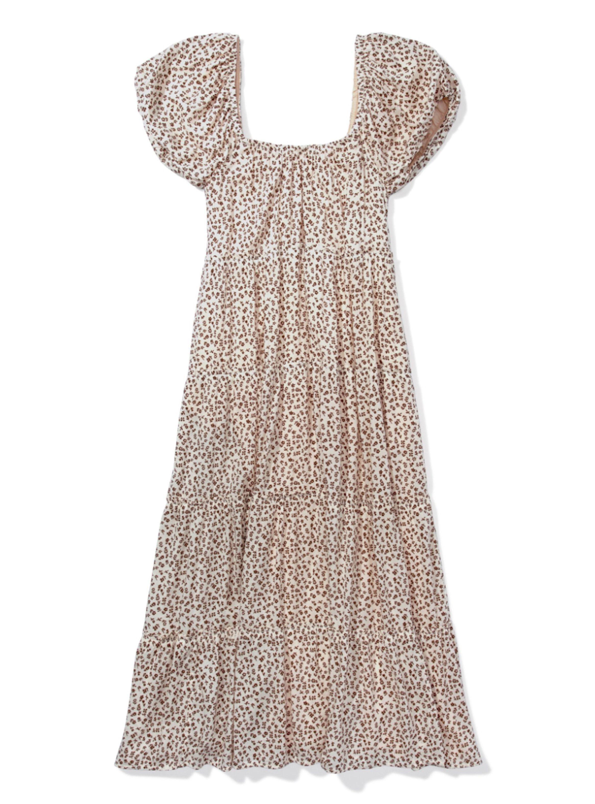 Vestido Midi Estampado Floral-2