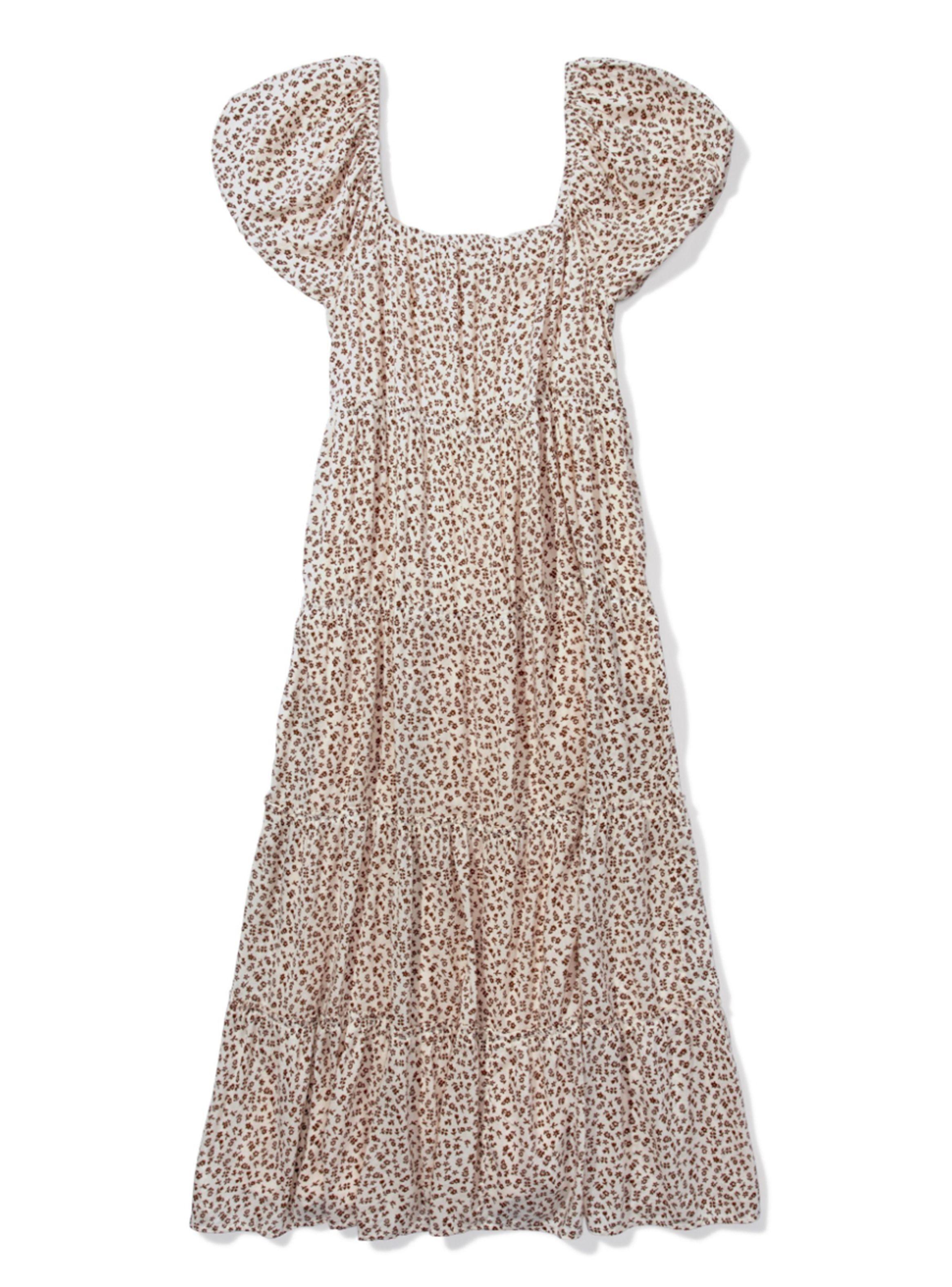 Vestido Midi Estampado Floral-3