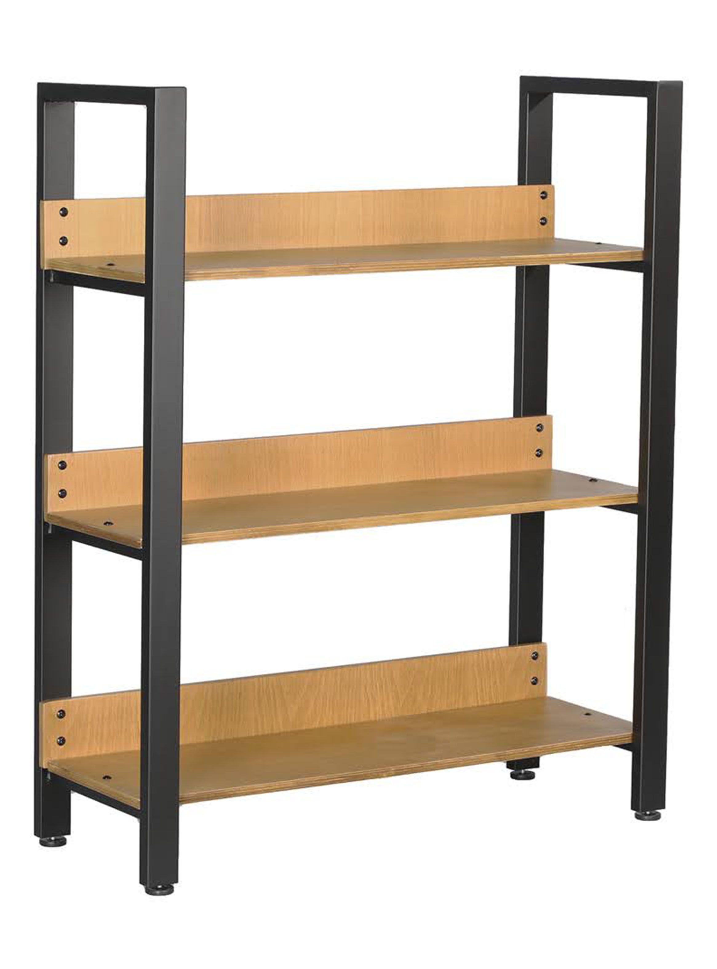 Estante de Acero y Madera Bajo-0