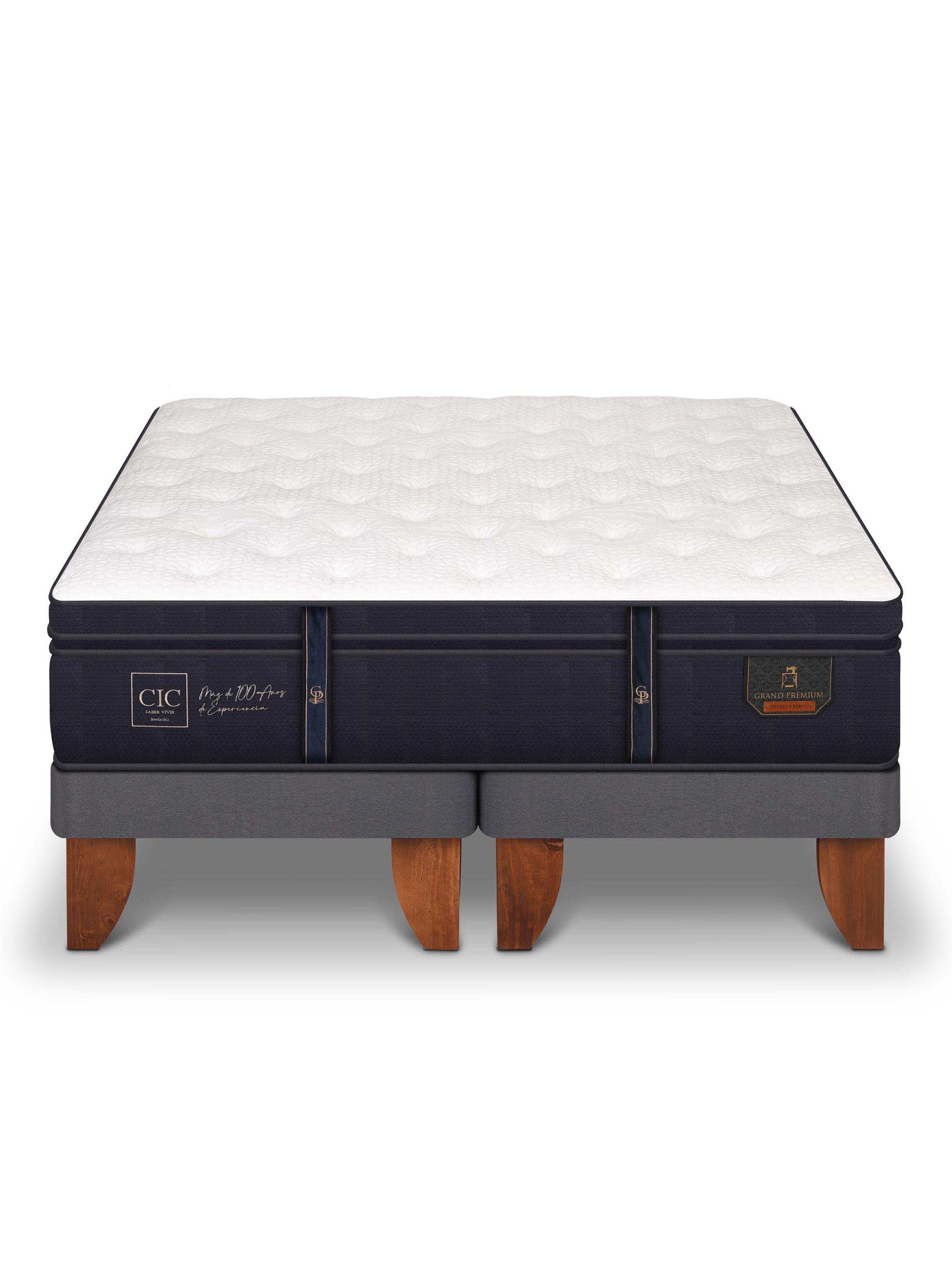 Cama Europea Grand Premium 2 Plazas Base Dividida-2
