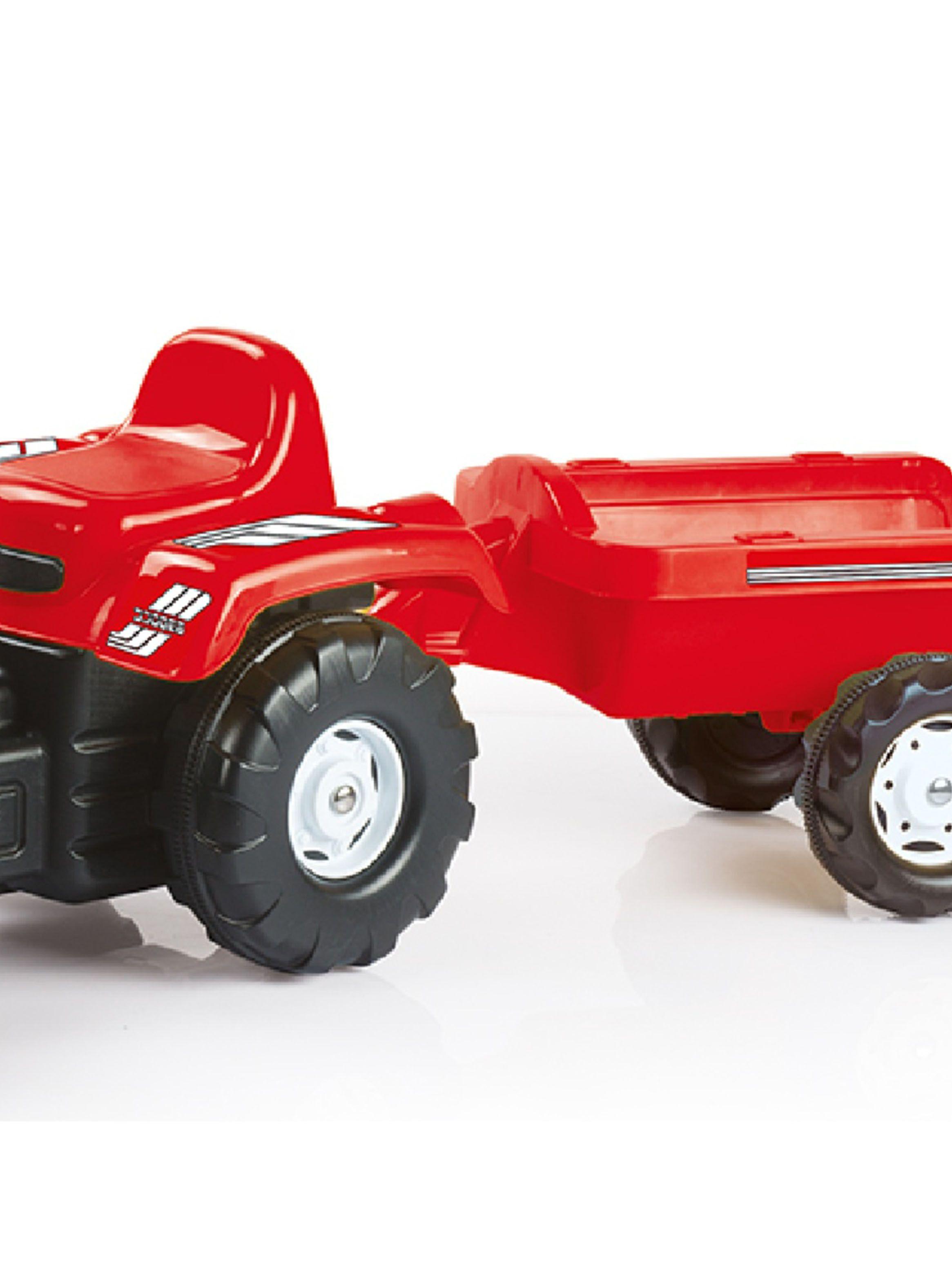 Tractor a Pedales Ranchero Rojo-2