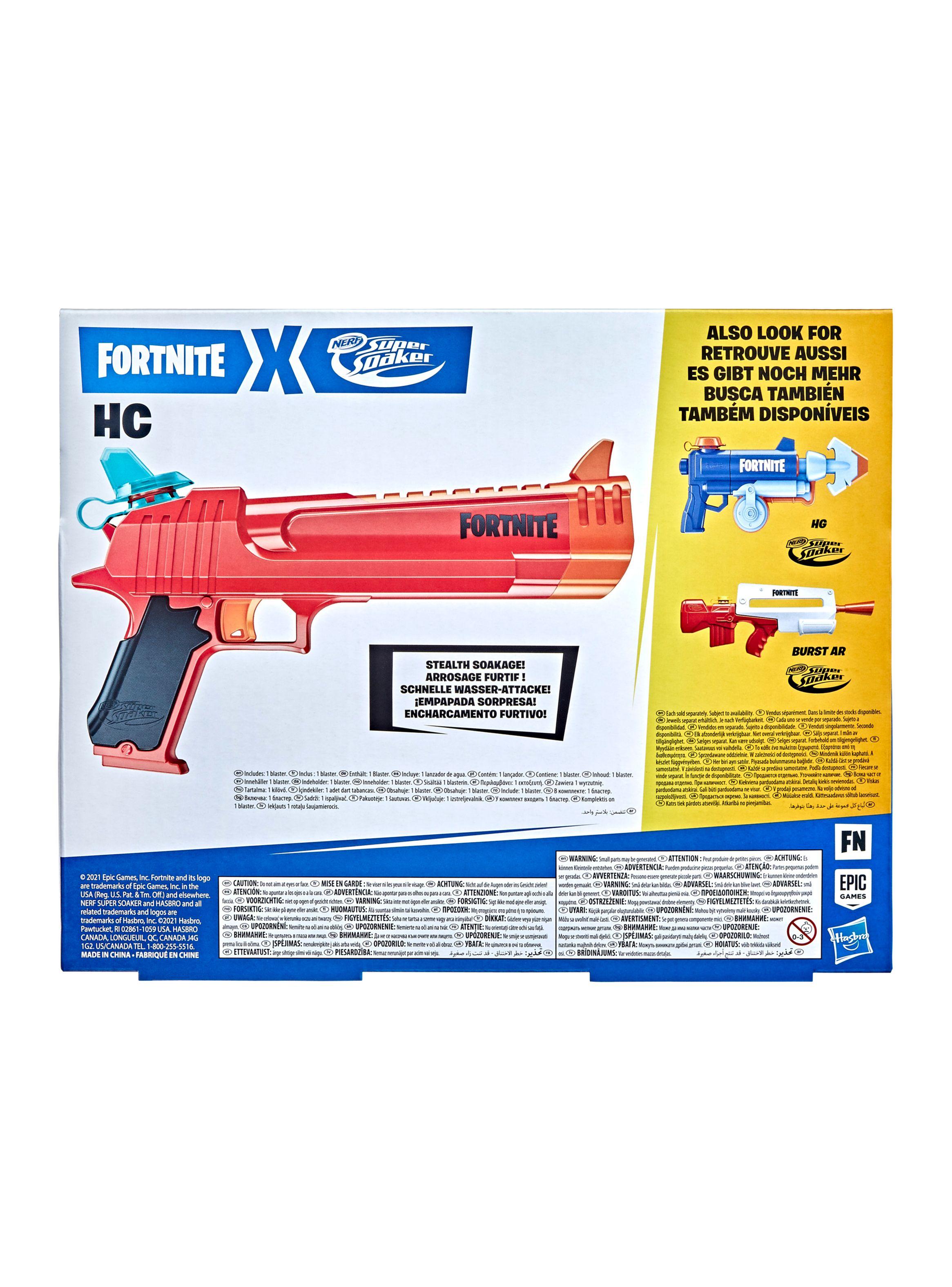 Lanzador de Agua Super Soaker Fortnite HC-3